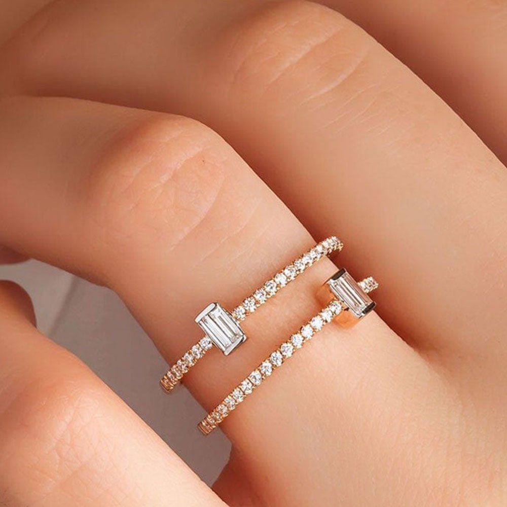 0.42 Karat Baget Pırlantalı Fantazi Yüzük - RNF0343 | Ronaff Pırlanta | Tektaş Yüzük, Pırlanta Yüzük, Kolye, Küpe