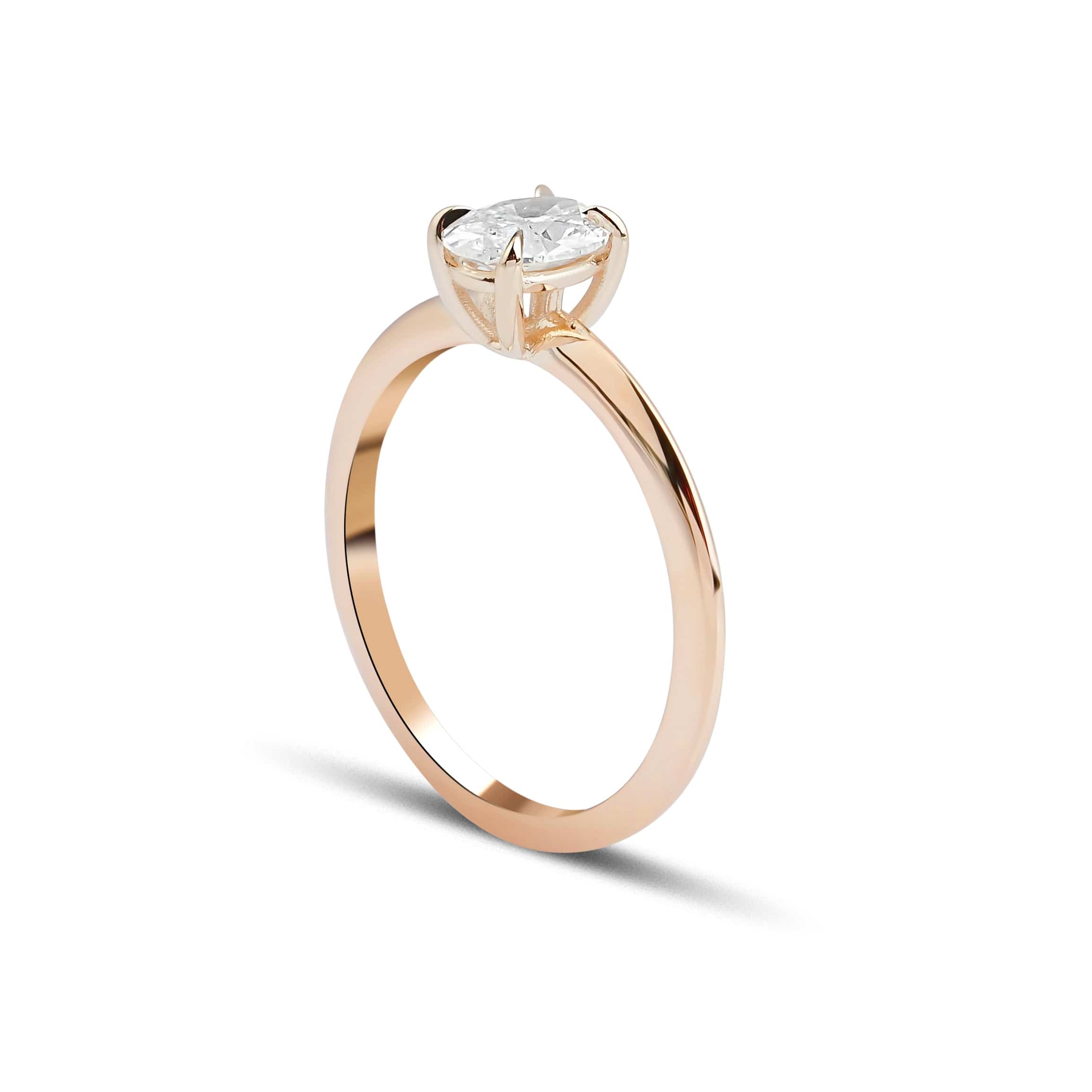 0.44 Karat Oval Kesim GIA/HRD Sertifikalı Pırlanta Tektaş Yüzük - RNF0274 | Ronaff Pırlanta | Tektaş Yüzük, Pırlanta Yüzük, Kolye, Küpe