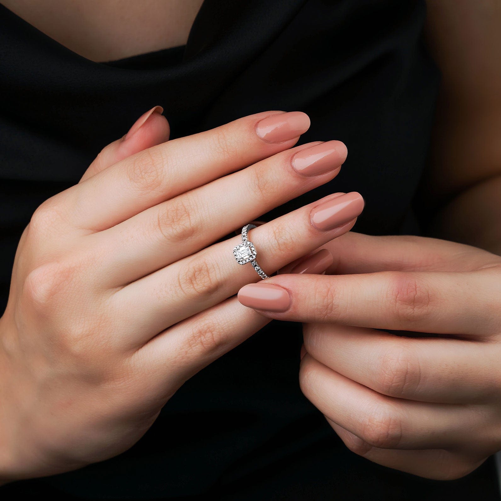 0.62 Karat Emerald Kesim GIA Sertifikalı Tektaş Pırlanta Yüzük - RNF0481 | Ronaff Pırlanta | Tektaş Yüzük, Pırlanta Yüzük, Kolye, Küpe