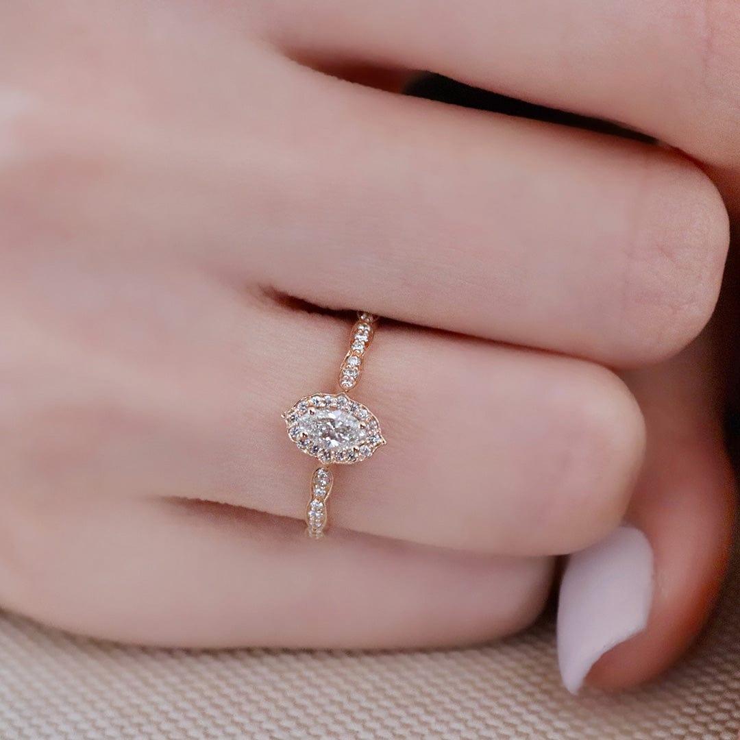 0.30 Karat & 0.24 Karat Hera Modeli GIA sertifikalı Vintage Tasarım Tektaş Pırlanta Yüzük - RNF0158 | Ronaff Pırlanta | Tektaş Yüzük, Pırlanta Yüzük, Kolye, Küpe