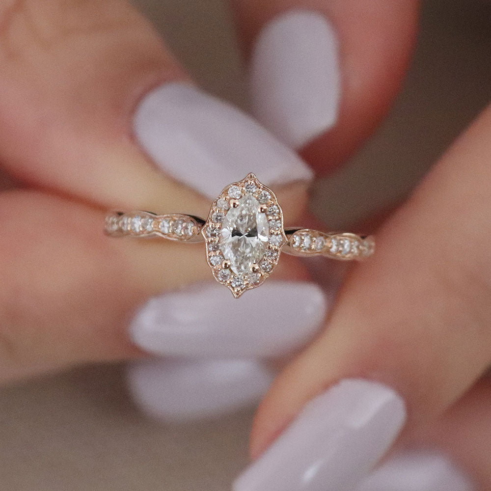 0.30 Karat & 0.24 Karat Hera Modeli GIA sertifikalı Vintage Tasarım Tektaş Pırlanta Yüzük - RNF0158 | Ronaff Pırlanta | Tektaş Yüzük, Pırlanta Yüzük, Kolye, Küpe