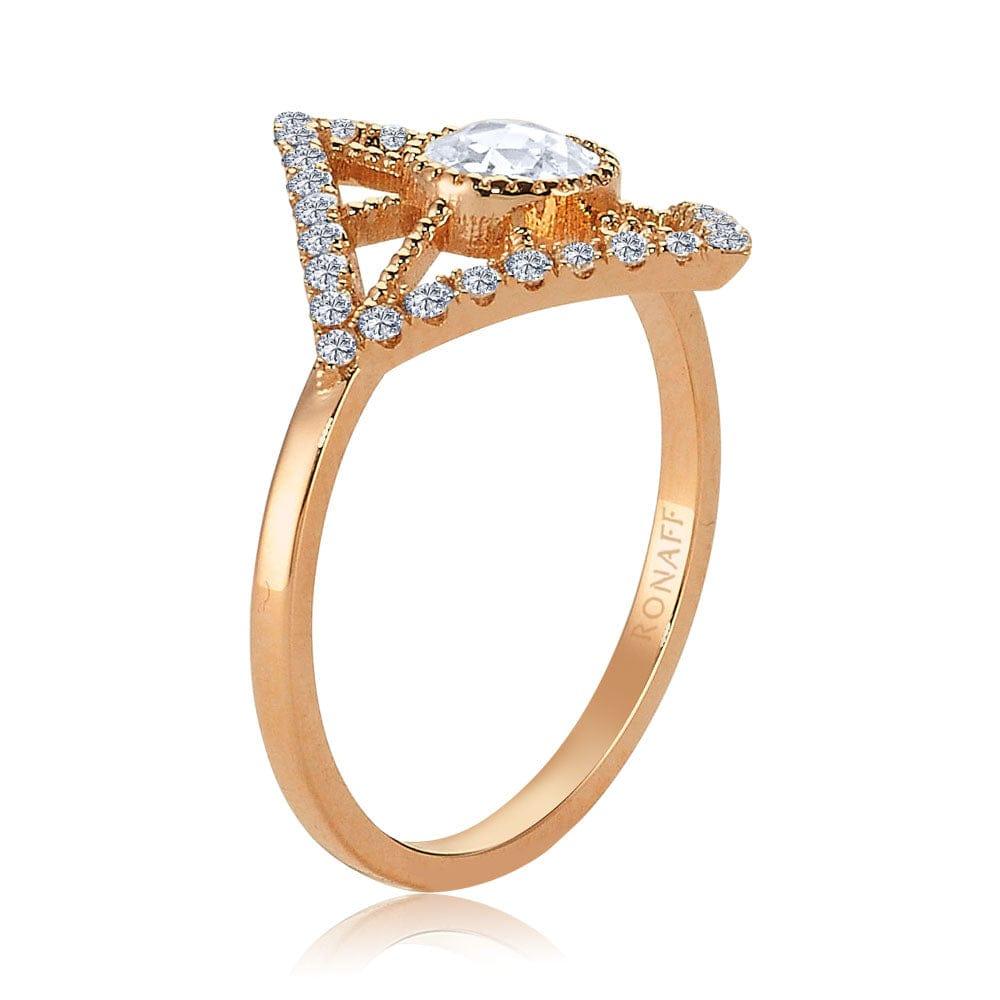 0.60 Karat Elmas Pırlantalı Vintage Yüzük - RNF0067 | Ronaff Pırlanta | Tektaş Yüzük, Pırlanta Yüzük, Kolye, Küpe