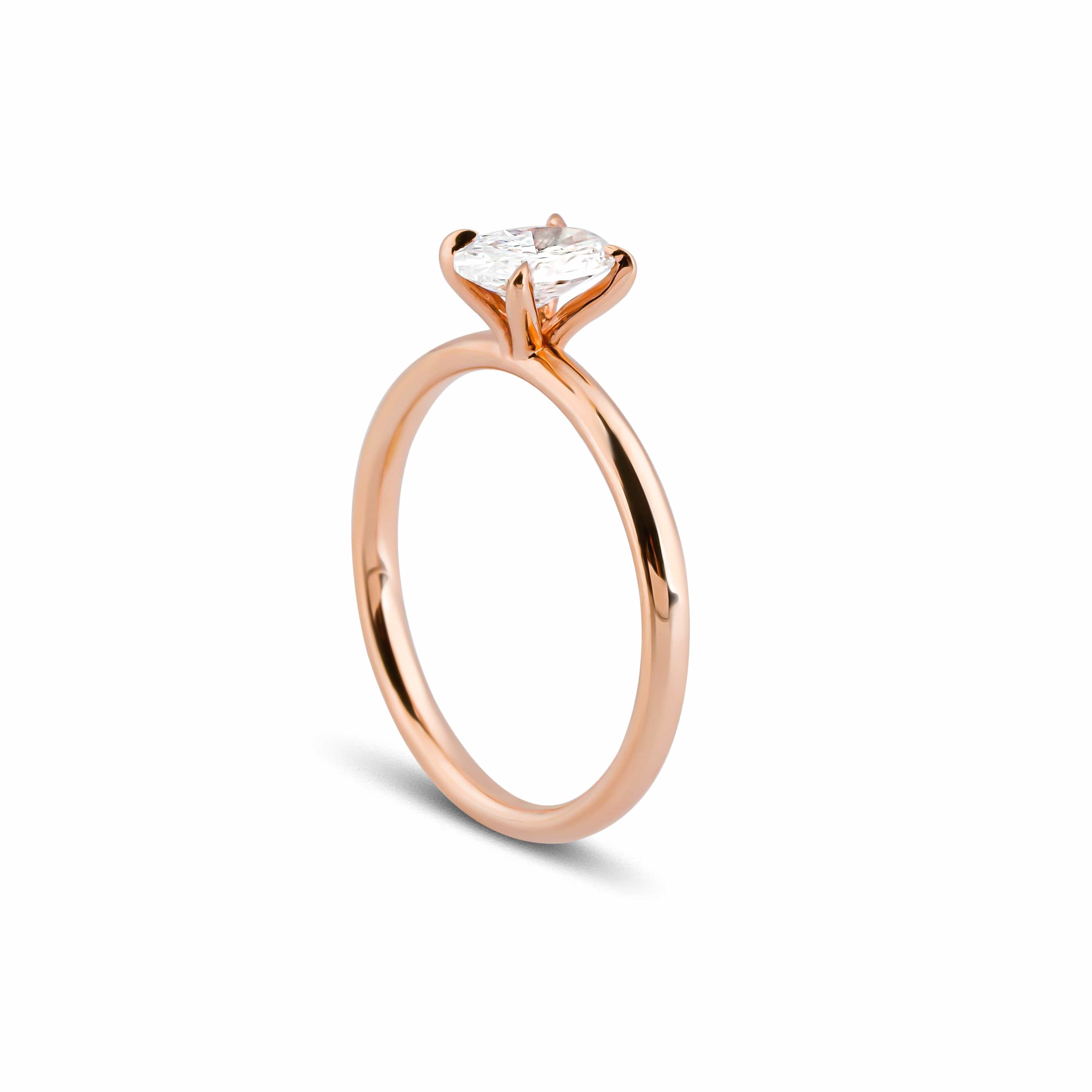 0.60 Karat Oval Kesim GIA Sertifikalı Tektaş Pırlanta Yüzük - RNF0658 | Ronaff Pırlanta | Tektaş Yüzük, Pırlanta Yüzük, Kolye, Küpe