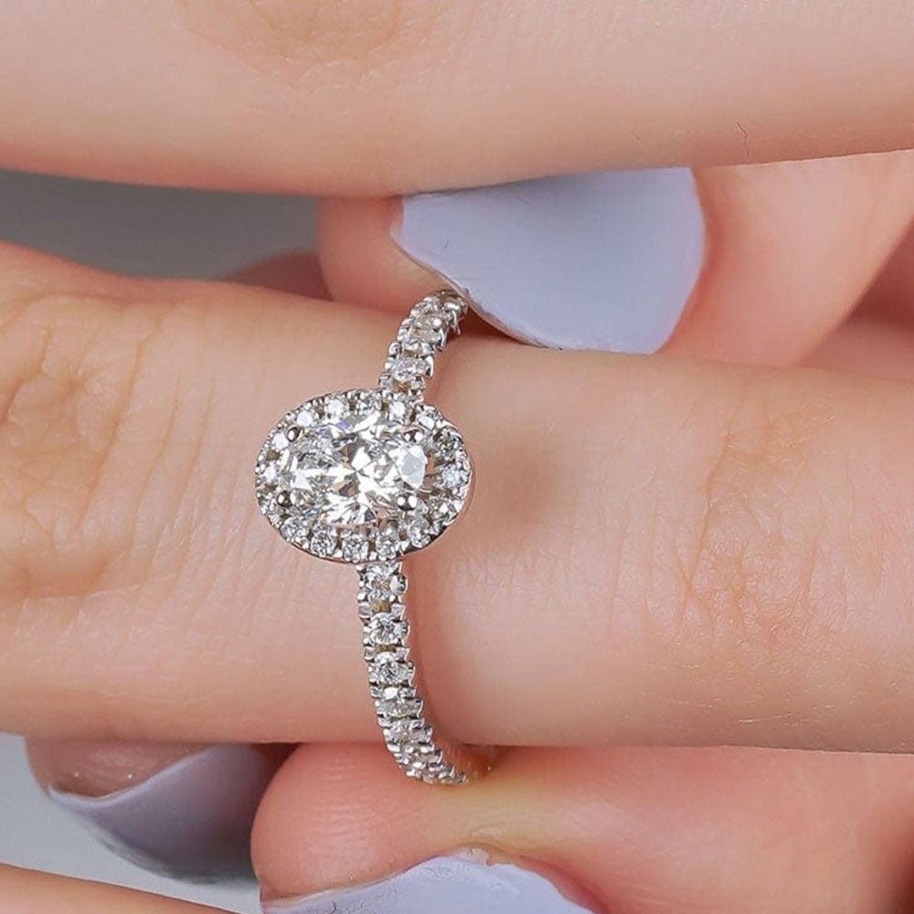 0.70 Karat Oval Kesim GIA/HRD Sertifikalı Tektaş Pırlanta Yüzük - RNF0095 | Ronaff Pırlanta | Tektaş Yüzük, Pırlanta Yüzük, Kolye, Küpe