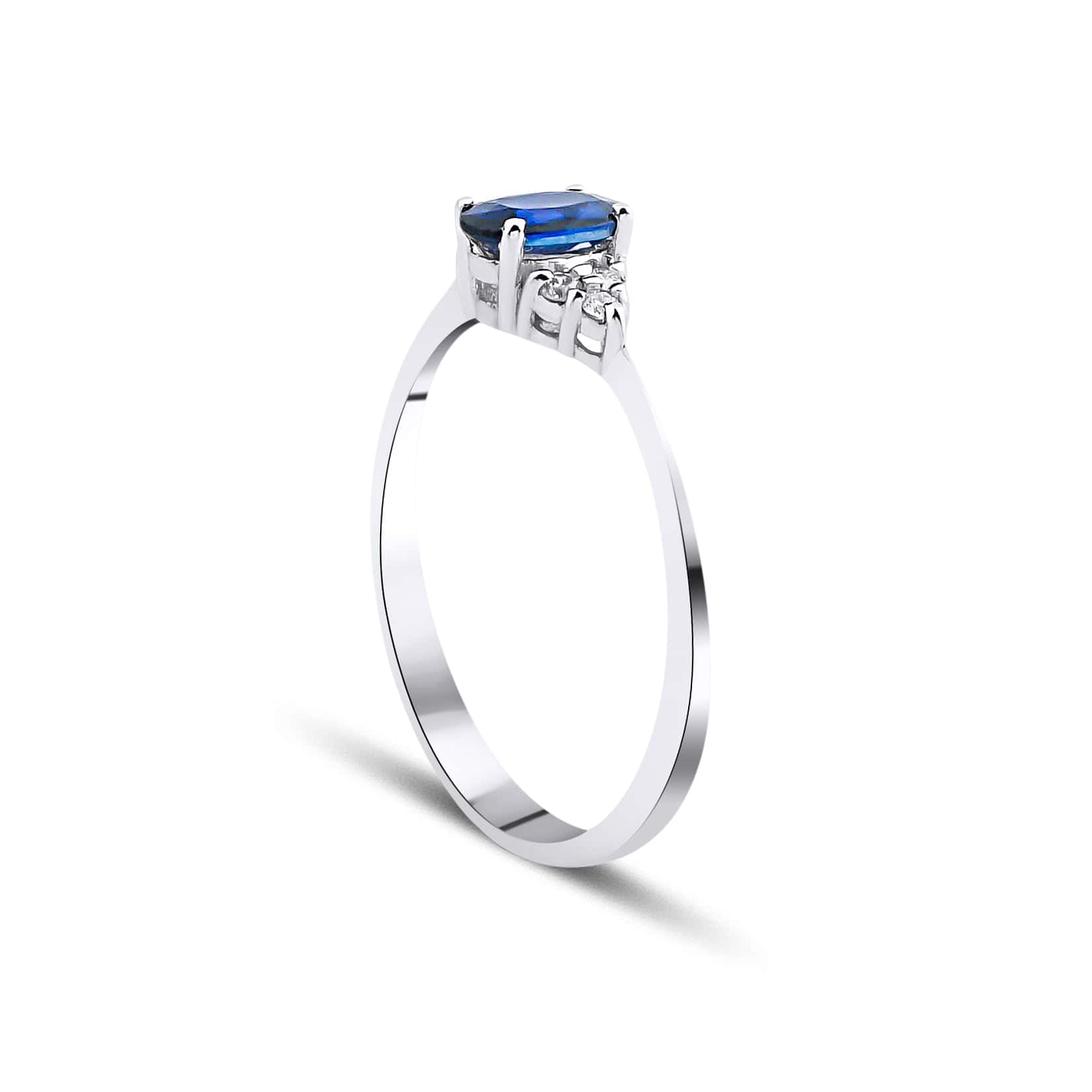 0.75 Karat Oval Safir Pırlantalı Yüzük - RNF0305 | Ronaff Pırlanta | Tektaş Yüzük, Pırlanta Yüzük, Kolye, Küpe