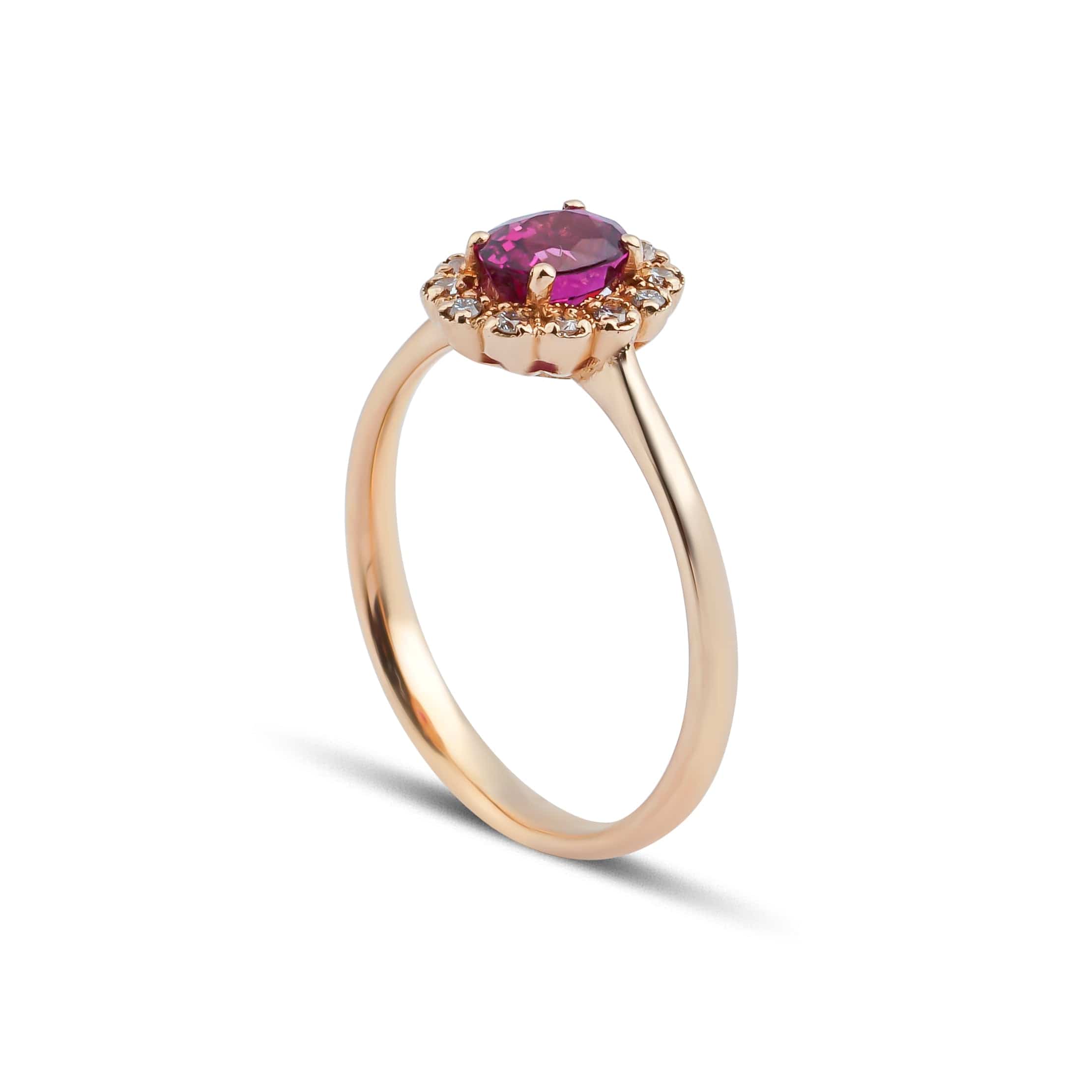 0.90 Karat Oval Yakut Pırlantalı Yüzük - RNF0244 | Ronaff Pırlanta | Tektaş Yüzük, Pırlanta Yüzük, Kolye, Küpe