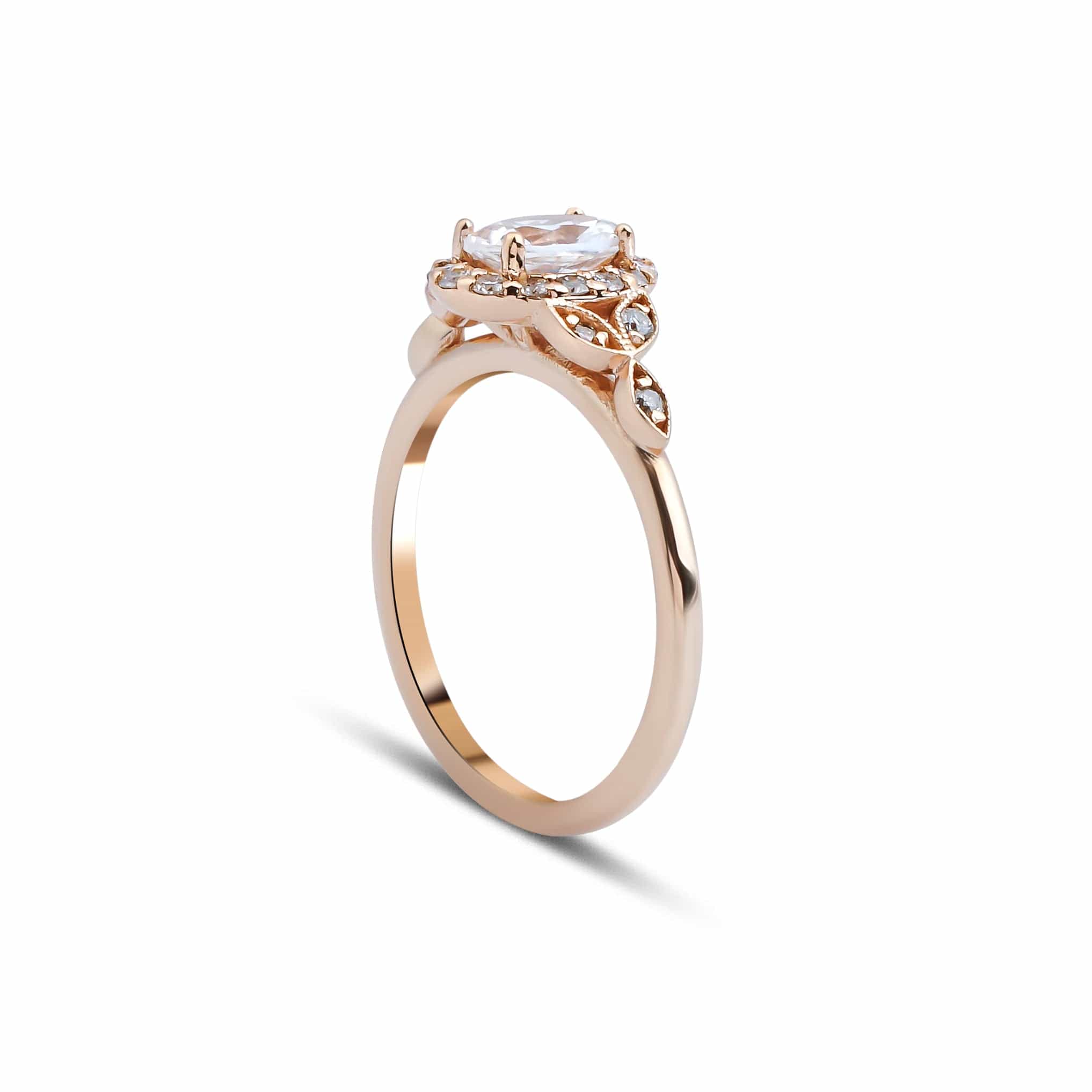 0.94 Karat Aquamarine Pırlantalı Vintage Yüzük - RNF0234 | Ronaff Pırlanta | Tektaş Yüzük, Pırlanta Yüzük, Kolye, Küpe