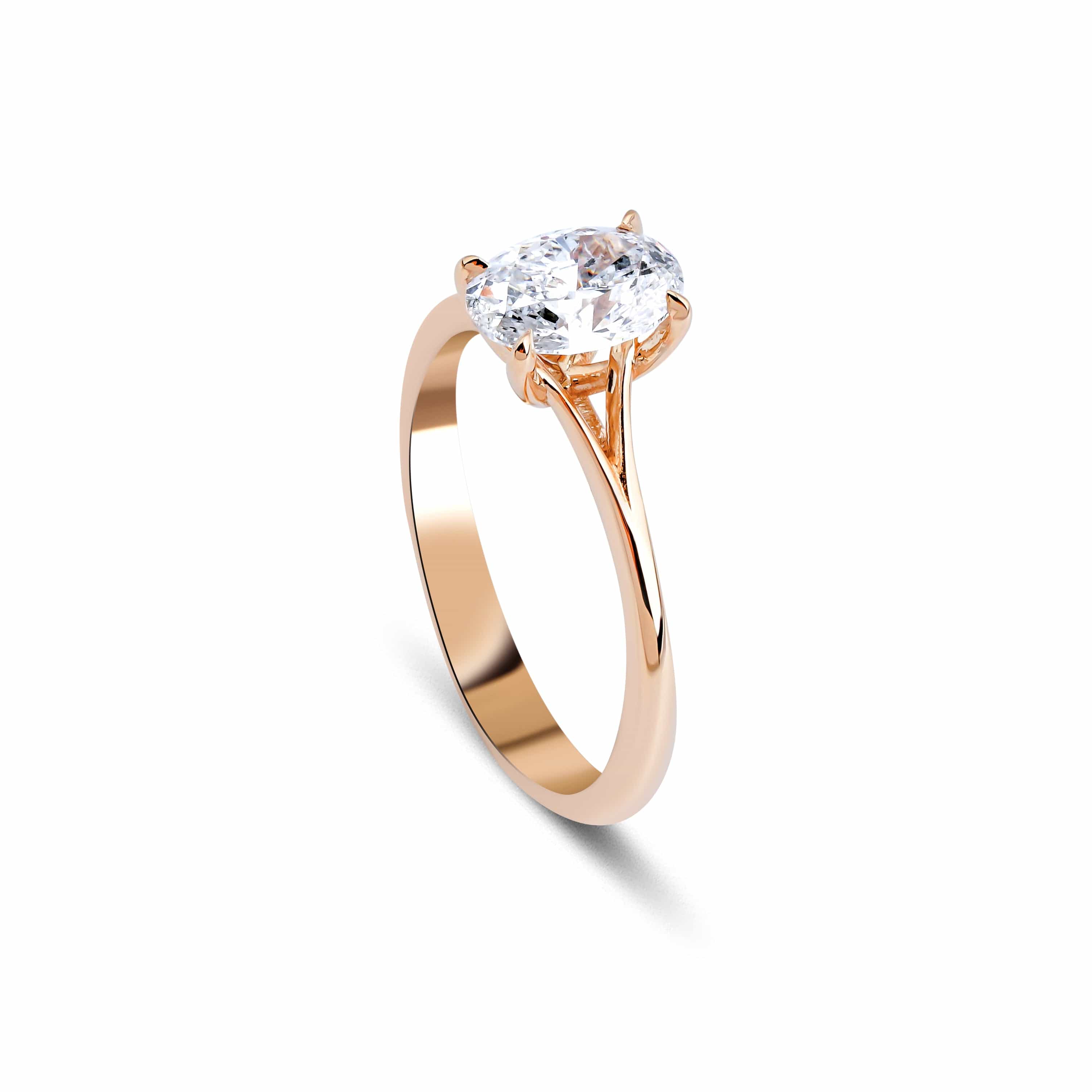 1.00 Karat Oval Kesim HRD Sertifikalı Pırlanta Tektaş Yüzük - RNF0348 | Ronaff Pırlanta | Tektaş Yüzük, Pırlanta Yüzük, Kolye, Küpe