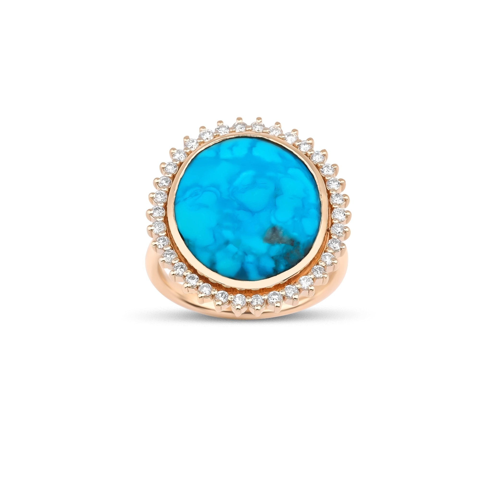 8.75 Karat Opal & Pırlantalı Özel Tasarım Yüzük ( Ocean Ring ) - RNF0706 | Ronaff Pırlanta | Tektaş Yüzük, Pırlanta Yüzük, Kolye, Küpe