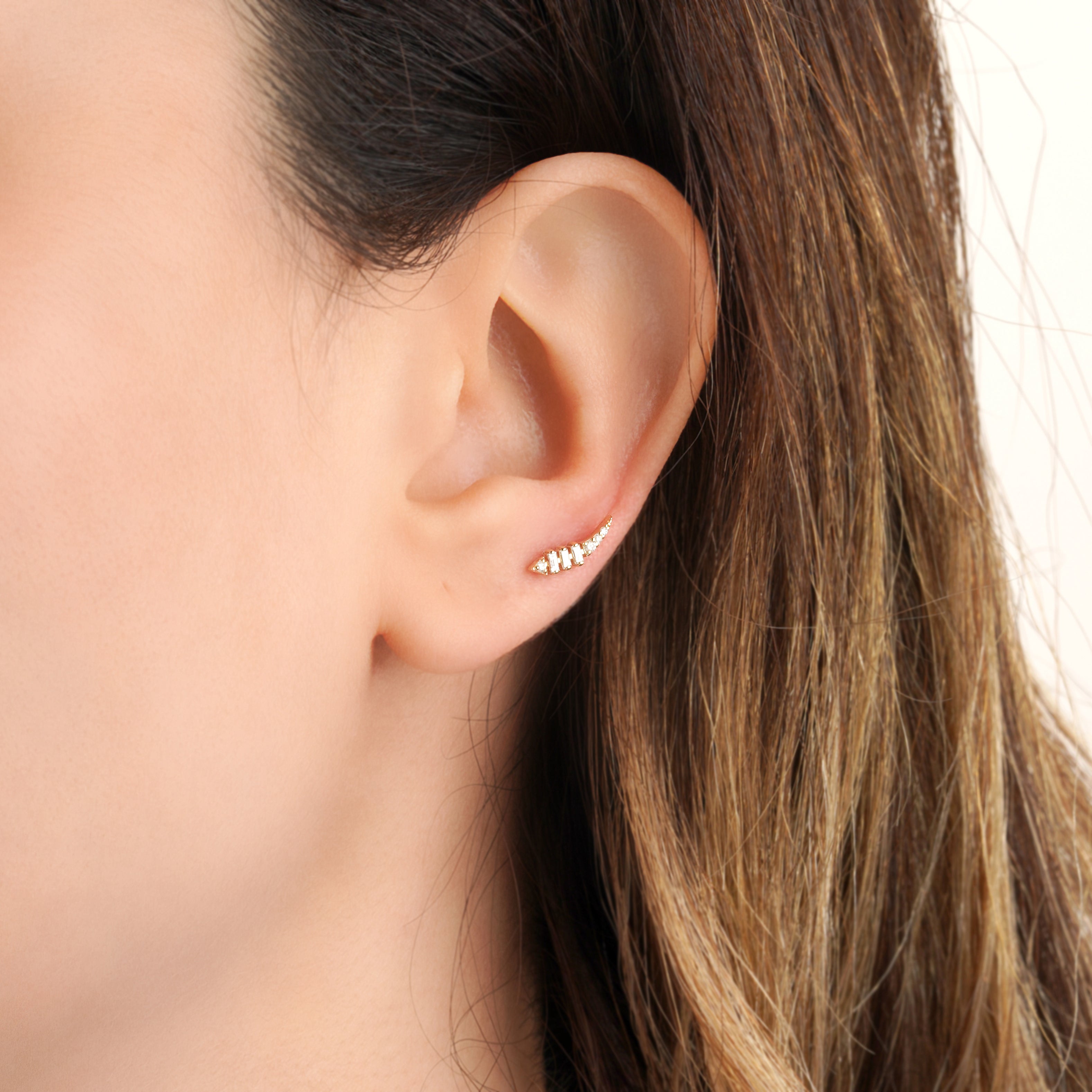 Pırlantalı Piercing - RNF1316 | Ronaff Pırlanta | Tektaş Yüzük, Pırlanta Yüzük, Kolye, Küpe