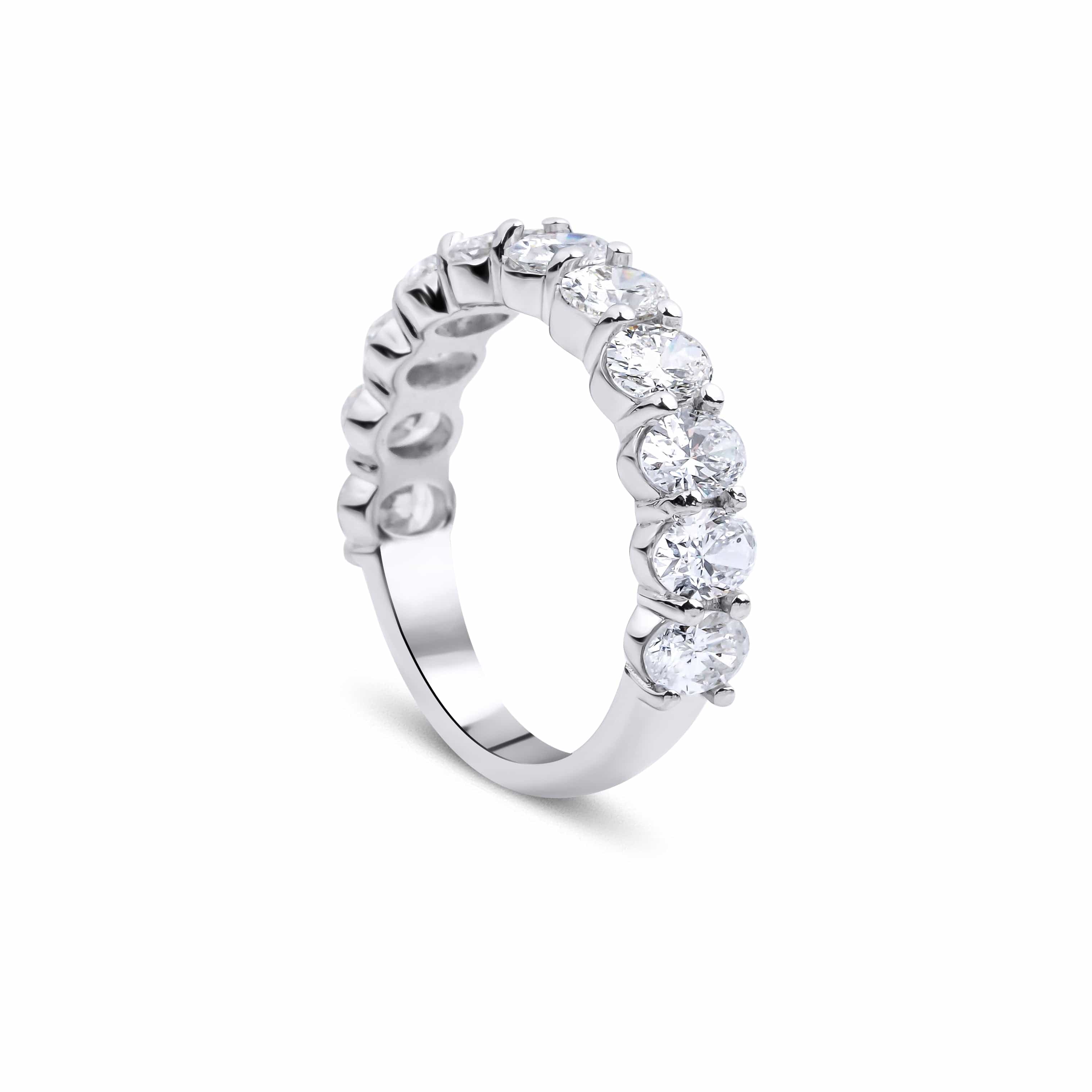 2.20 Karat Oval Kesim Yarımtur Pırlantalı Yüzük - RNF0561 | Ronaff Pırlanta | Tektaş Yüzük, Pırlanta Yüzük, Kolye, Küpe