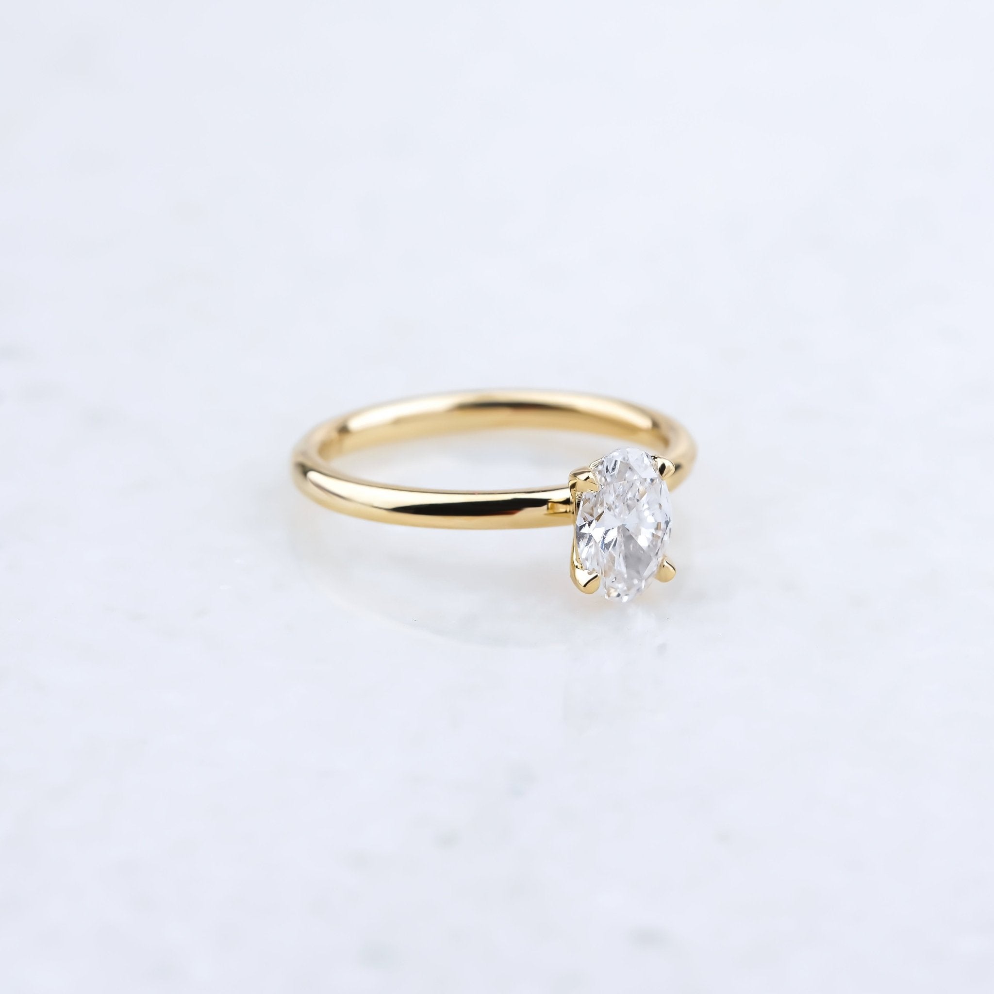 0.75 Karat Oval Kesim Pırlanta GIA/HRD Sertifikalı Tektaş Yüzük - RNF0355 | Ronaff Pırlanta | Tektaş Yüzük, Pırlanta Yüzük, Kolye, Küpe