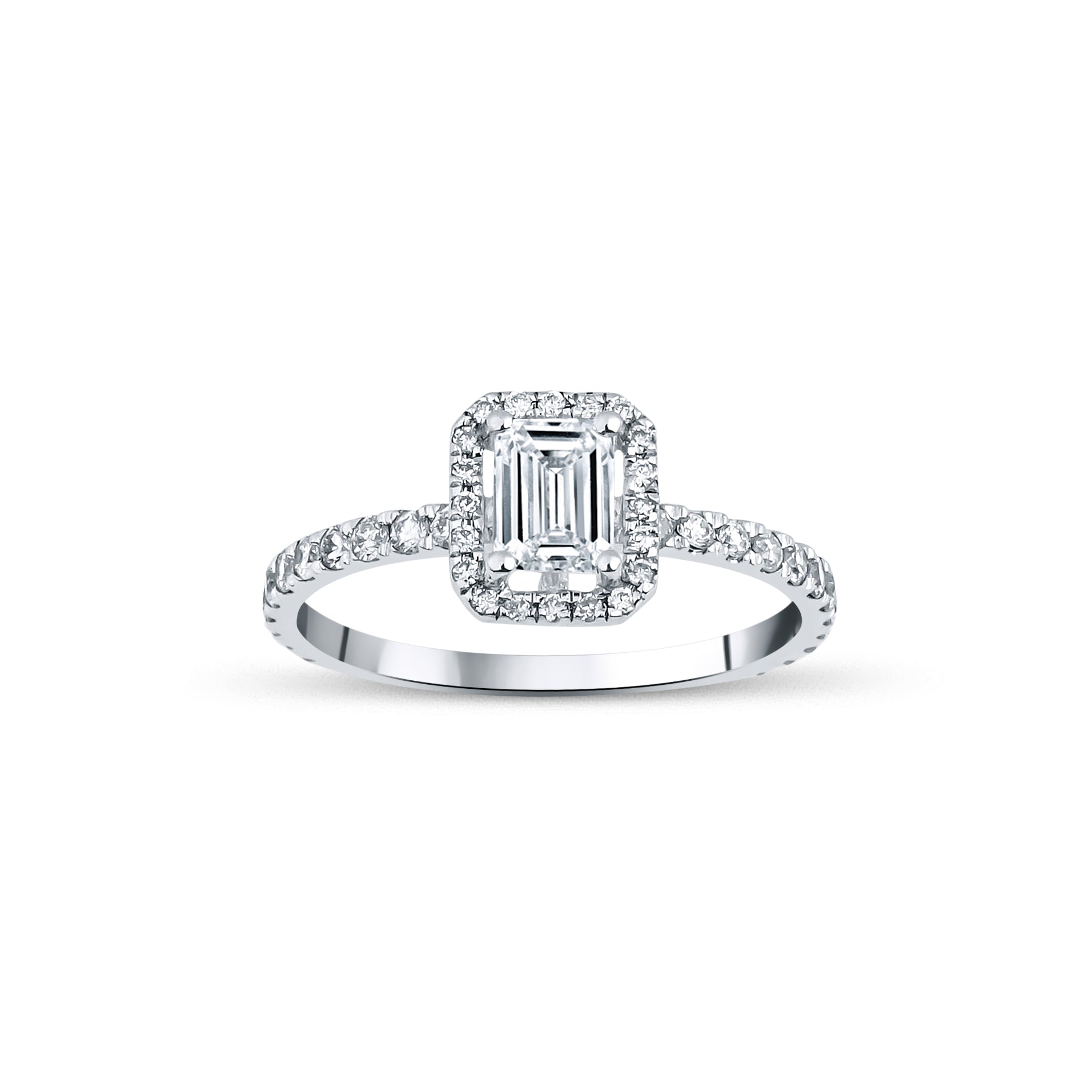 1.08 Karat Emerald Kesim GIA/HRD Sertifikalı Tektaş Pırlanta Yüzük - RNF0484 | Ronaff Pırlanta | Tektaş Yüzük, Pırlanta Yüzük, Kolye, Küpe