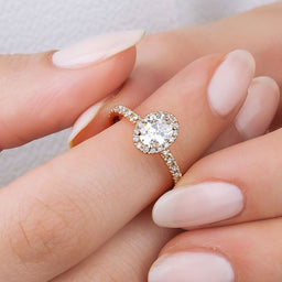 0.70 Karat Oval Kesim HRD Sertifikalı Tektaş Pırlanta Yüzük - RNF0051 | Ronaff Pırlanta | Tektaş Yüzük, Pırlanta Yüzük, Kolye, Küpe