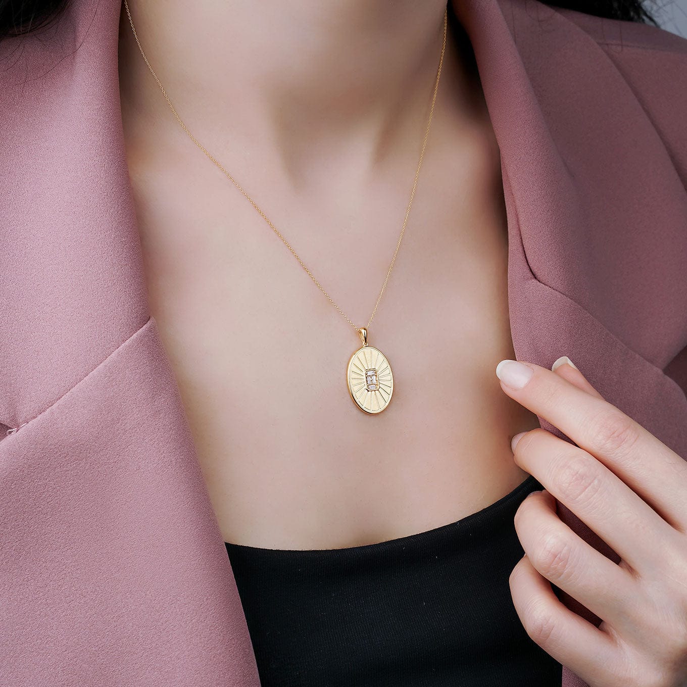 0.16 Karat Baget Pırlantalı Özel Tasarım Levha Vintage Kolye - RNF0347 | Ronaff Pırlanta | Tektaş Yüzük, Pırlanta Yüzük, Kolye, Küpe