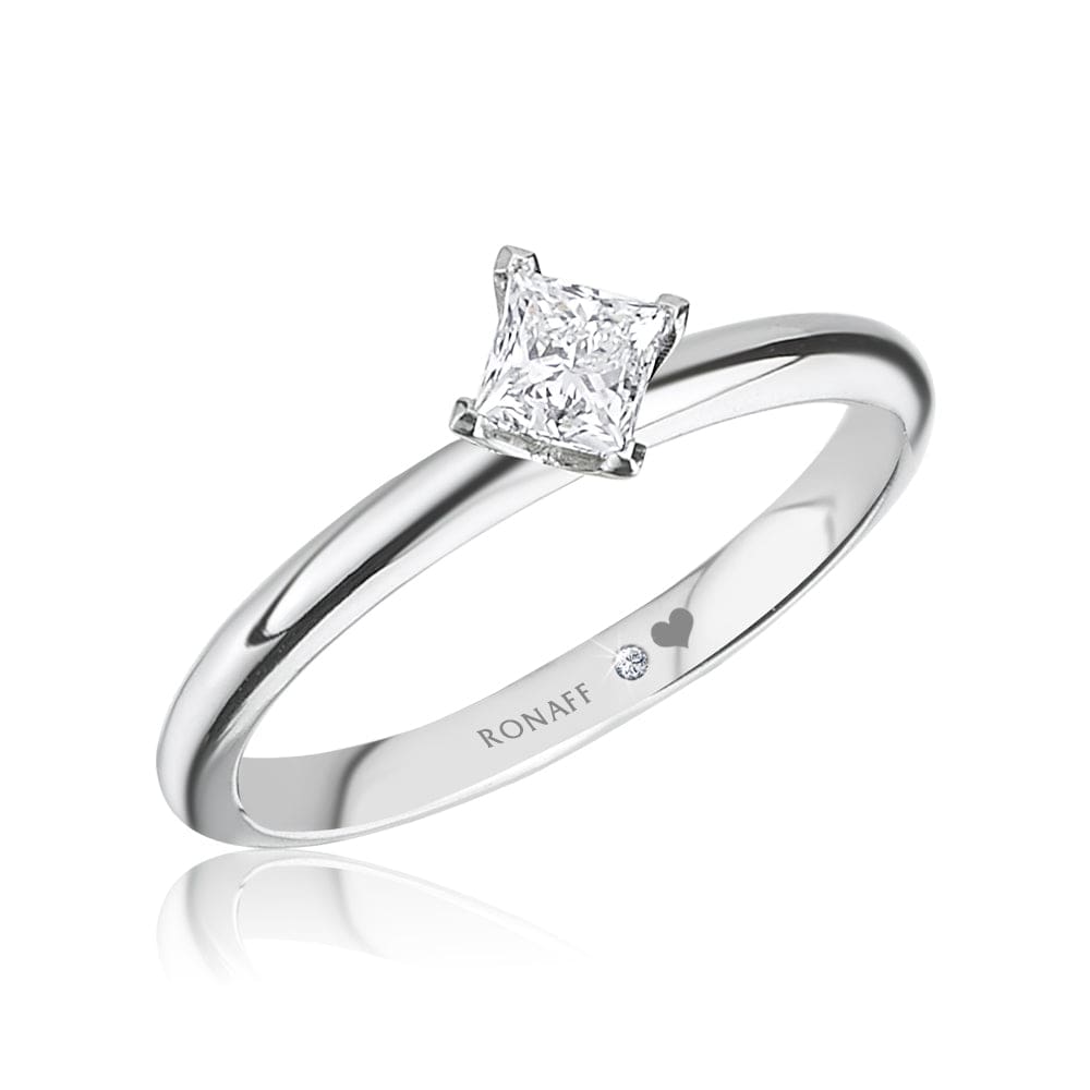 0.30 Karat Prenses Kesim HRD Sertifikalı Pırlantalı Tektaş Yüzük - RNF0016 | Ronaff Pırlanta | Tektaş Yüzük, Pırlanta Yüzük, Kolye, Küpe