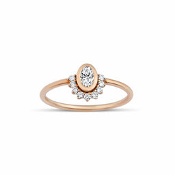0.38 Karat Oval Kesim GIA/HRD Sertifikalı Pırlanta Tektaş Yüzük - RNF0335 | Ronaff Pırlanta | Tektaş Yüzük, Pırlanta Yüzük, Kolye, Küpe