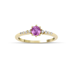 0.40 Karat Pembe Safir & 0.07 Pırlantalı Tasarım Yüzük - RNF0823 | Ronaff Pırlanta | Tektaş Yüzük, Pırlanta Yüzük, Kolye, Küpe