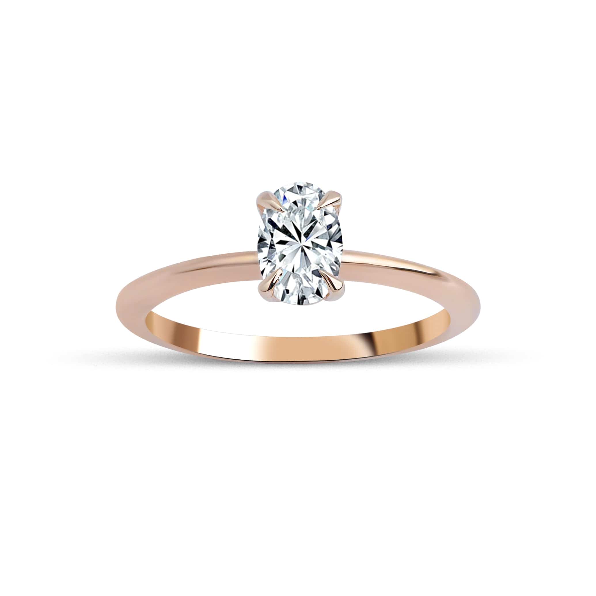 0.50 Karat Oval Kesim GIA Sertifikalı Pırlanta Tektaş Yüzük - RNF0233 | Ronaff Pırlanta | Tektaş Yüzük, Pırlanta Yüzük, Kolye, Küpe