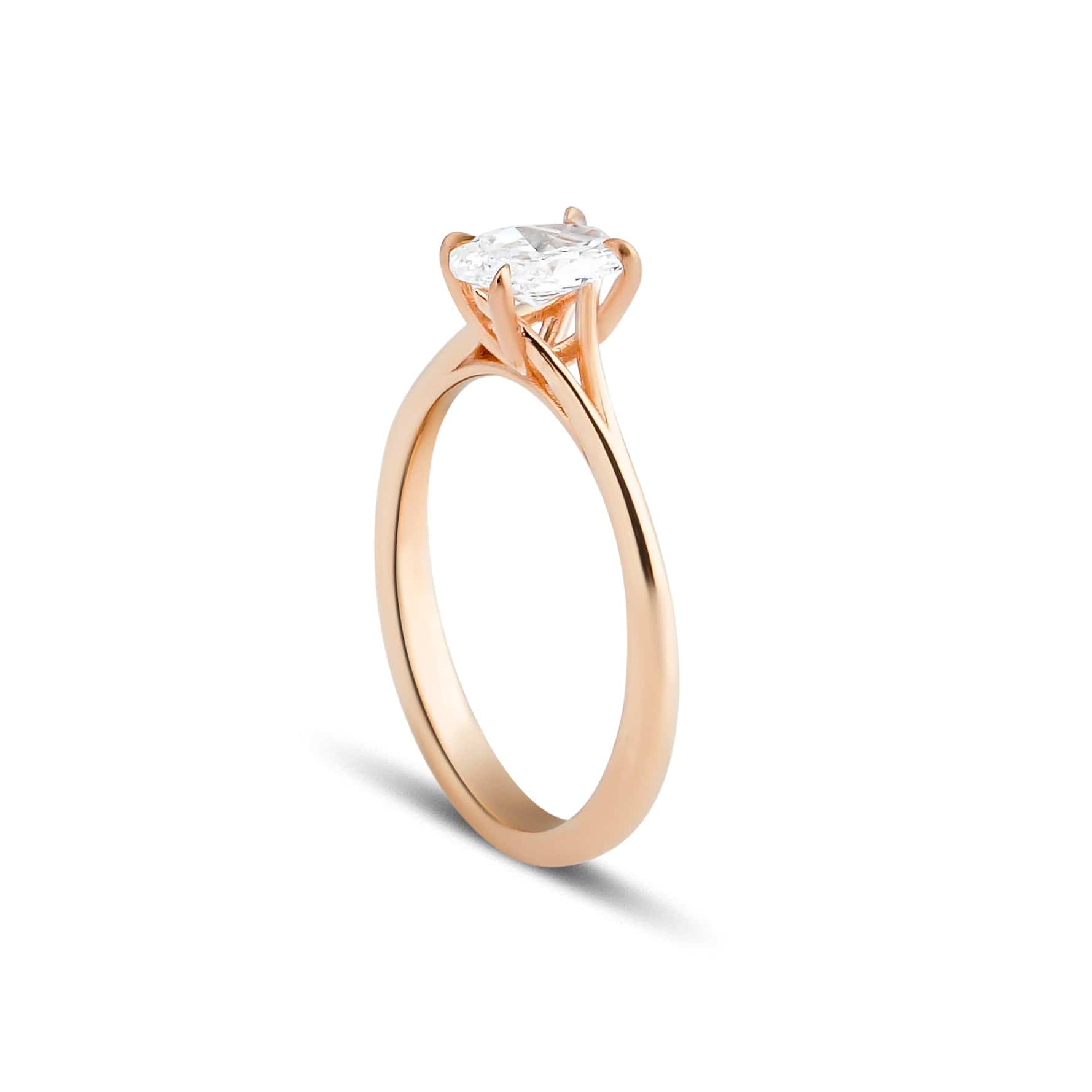 GIA Sertifikalı 0.50 Karat Oval Kesim Tektaş Pırlanta Yüzük - RNF0478 | Ronaff Pırlanta | Tektaş Yüzük, Pırlanta Yüzük, Kolye, Küpe