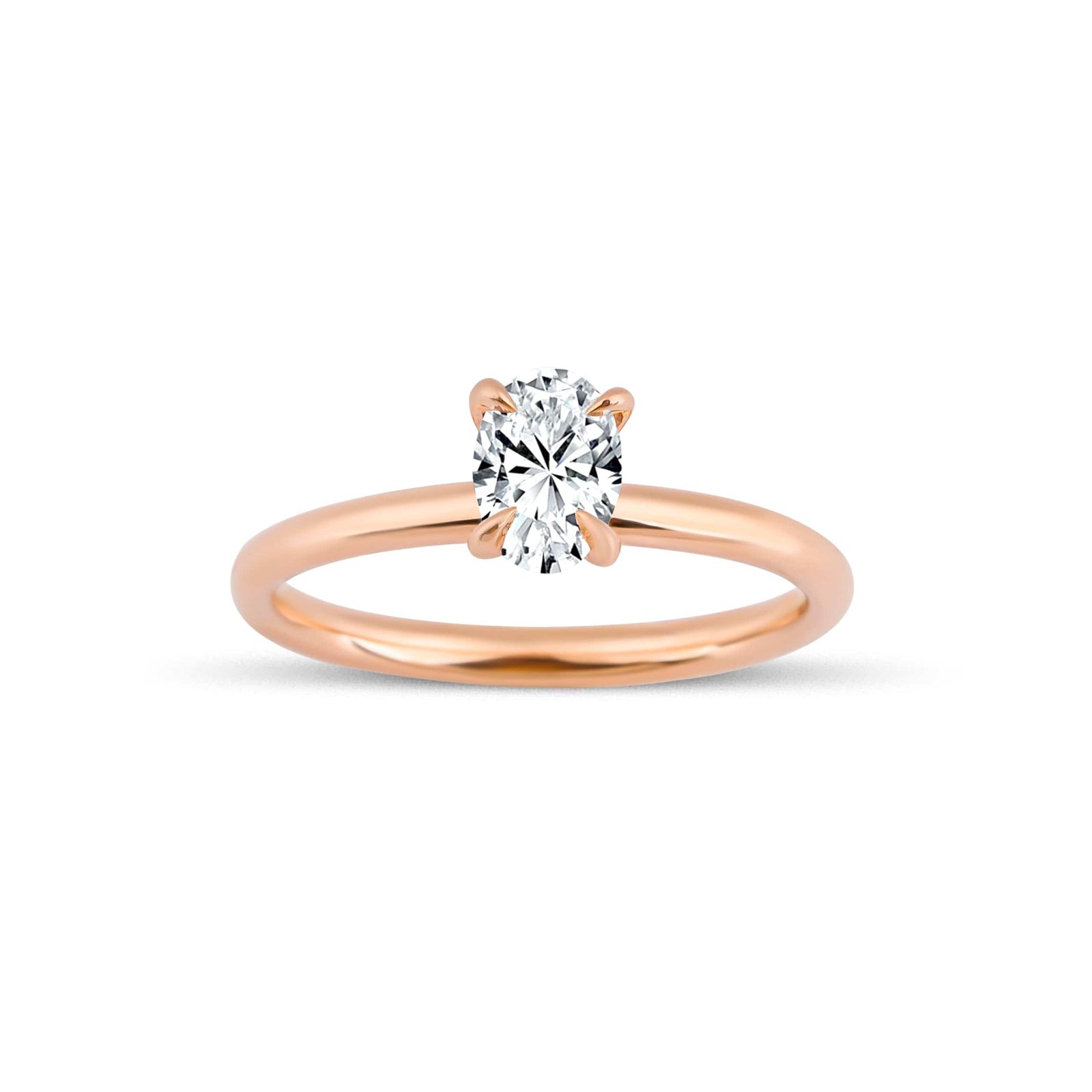 0.50 Karat Oval Kesim HRD Sertifikalı Tektaş Pırlanta Yüzük - RNF0660 | Ronaff Pırlanta | Tektaş Yüzük, Pırlanta Yüzük, Kolye, Küpe