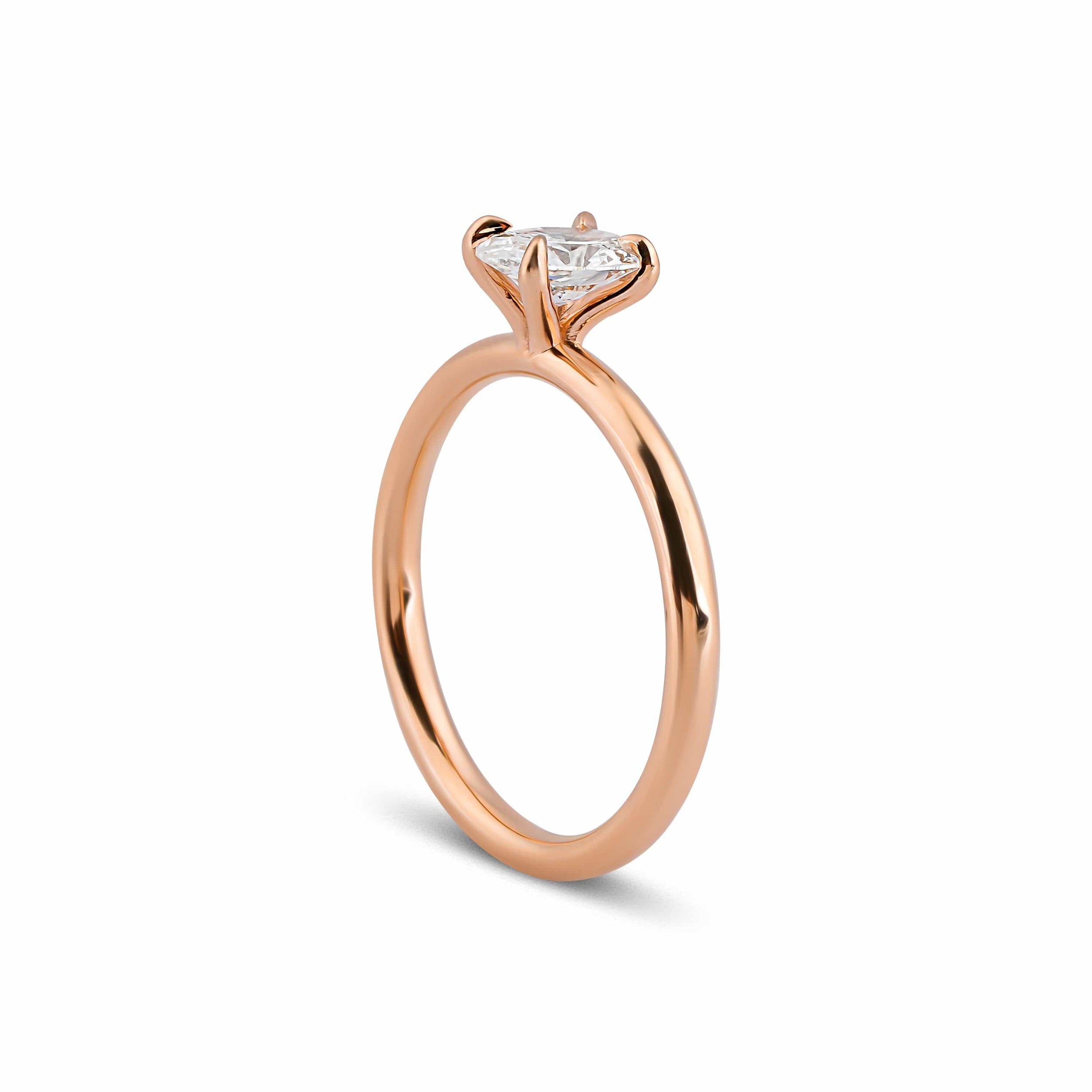 0.50 Karat Oval Kesim HRD Sertifikalı Tektaş Pırlanta Yüzük - RNF0660 | Ronaff Pırlanta | Tektaş Yüzük, Pırlanta Yüzük, Kolye, Küpe
