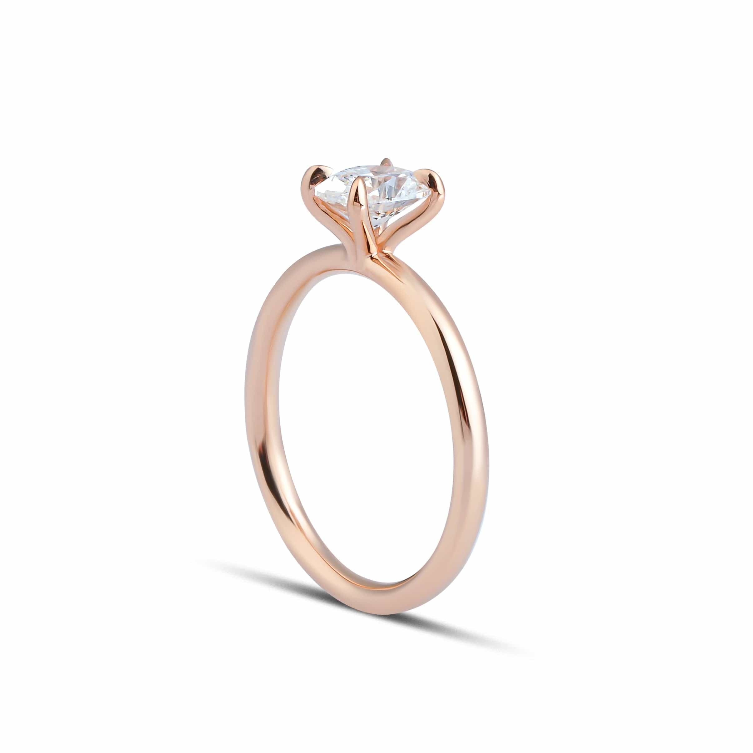 0.50 Karat Oval Kesim HRD Sertifikalı Tektaş Pırlanta Yüzük - RNF0279 | Ronaff Pırlanta | Tektaş Yüzük, Pırlanta Yüzük, Kolye, Küpe