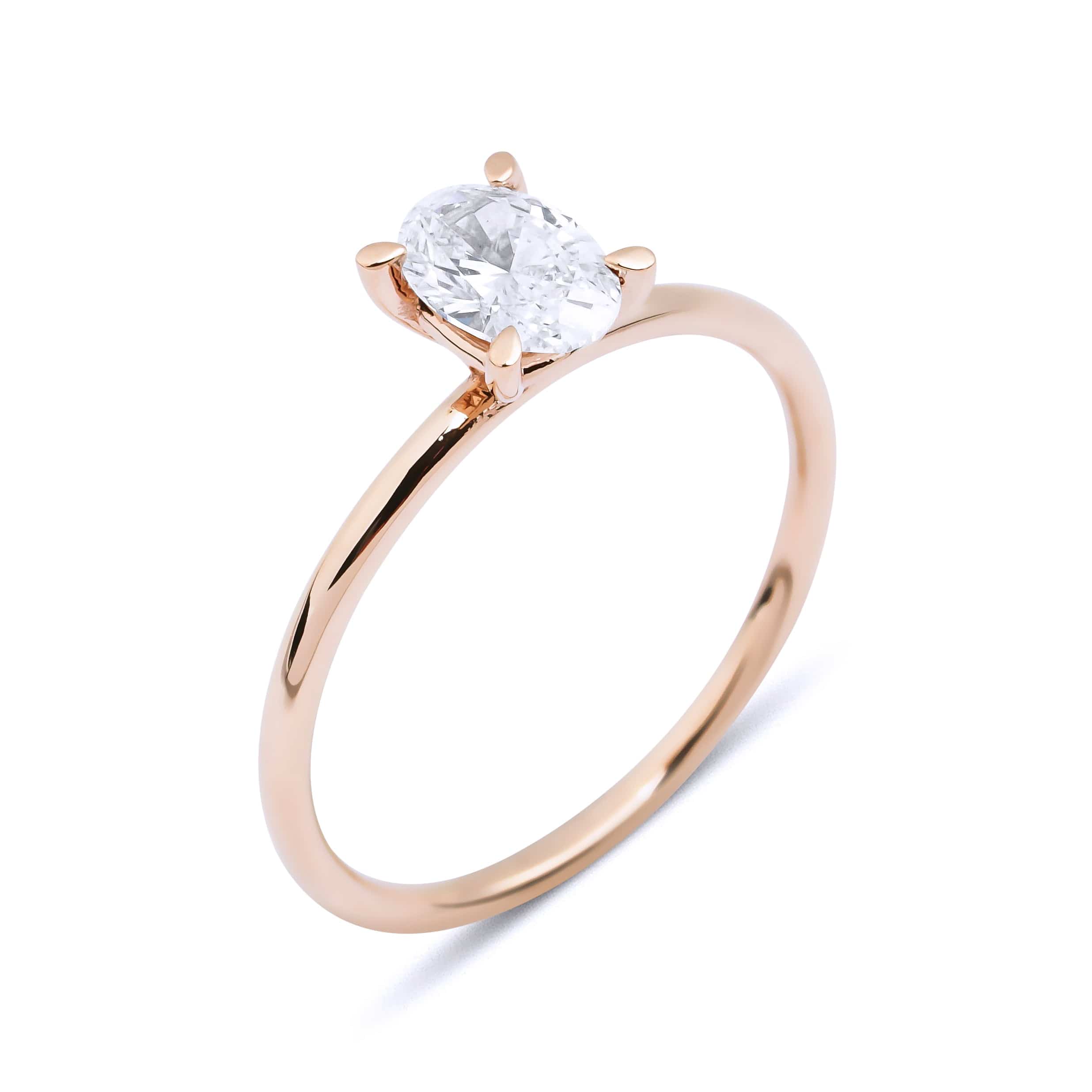 0.55 Karat Oval Kesim GIA/HRD Sertifikalı Tektaş Pırlanta Yüzük - RNF0078 | Ronaff Pırlanta | Tektaş Yüzük, Pırlanta Yüzük, Kolye, Küpe
