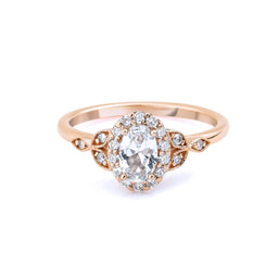 0.56 Karat Oval Kesim GIA/HRD Sertifikalı Vintage Pırlanta Yüzük - RNF0080 | Ronaff Pırlanta | Tektaş Yüzük, Pırlanta Yüzük, Kolye, Küpe