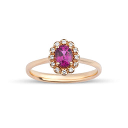 0.90 Karat Oval Yakut Pırlantalı Yüzük - RNF0244 | Ronaff Pırlanta | Tektaş Yüzük, Pırlanta Yüzük, Kolye, Küpe