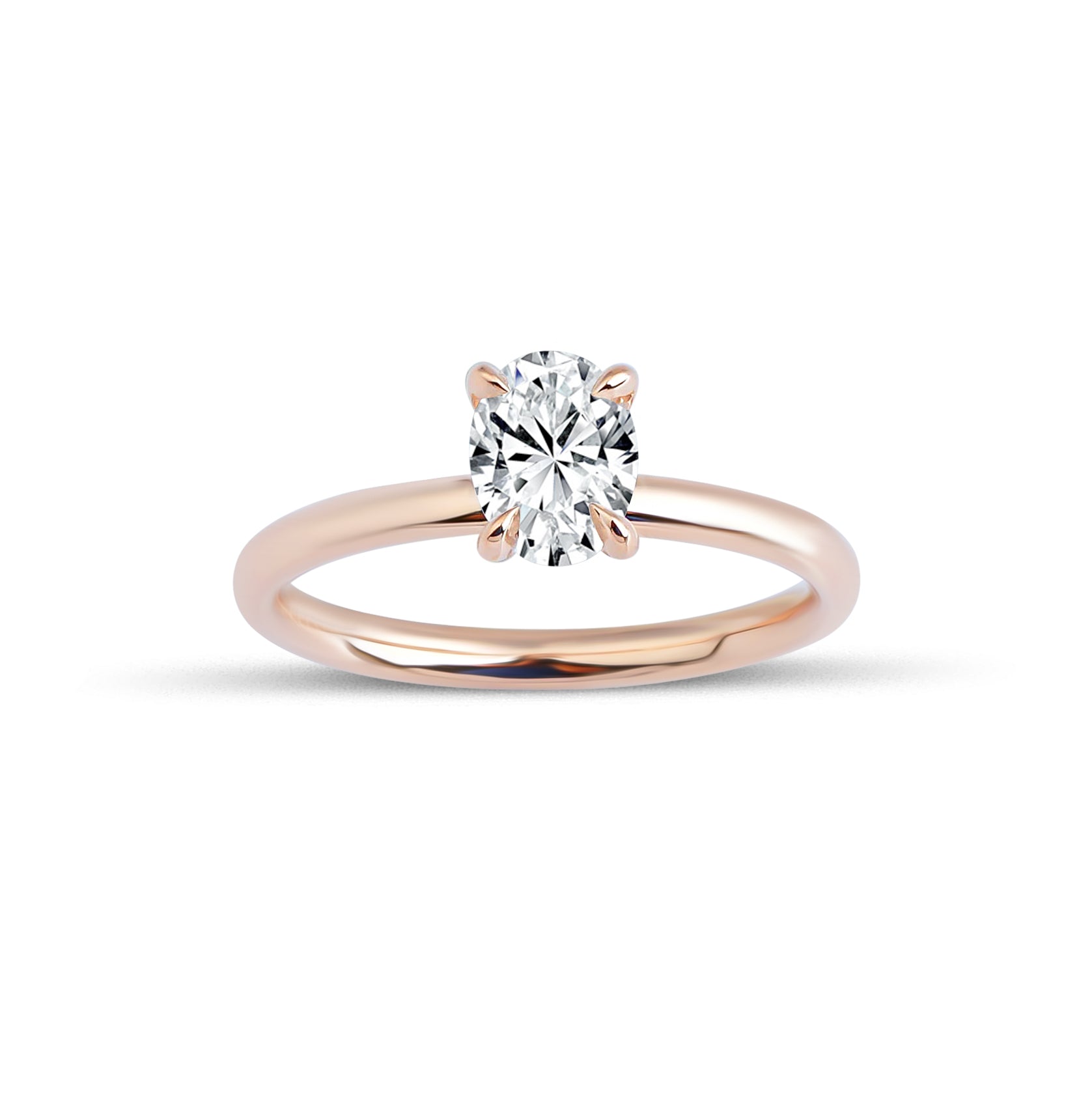 0.50 Karat Oval Kesim GIA/HRD Sertifikalı Tektaş Pırlanta Yüzük - RNF0477 | Ronaff Pırlanta | Tektaş Yüzük, Pırlanta Yüzük, Kolye, Küpe