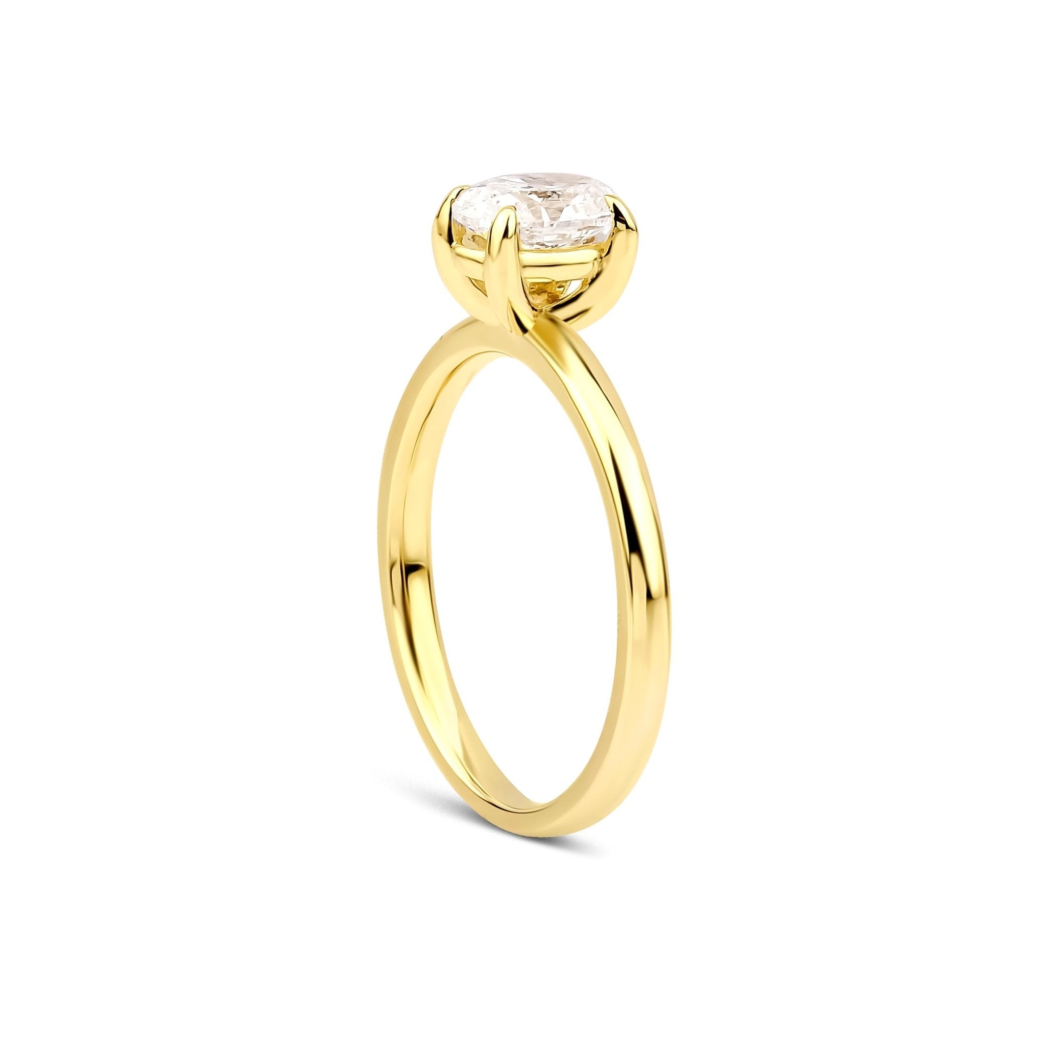 1.00 Karat Oval Kesim GIA Sertifikalı Pırlanta Tektaş Yüzük - RNF01027 | Ronaff Pırlanta | Tektaş Yüzük, Pırlanta Yüzük, Kolye, Küpe