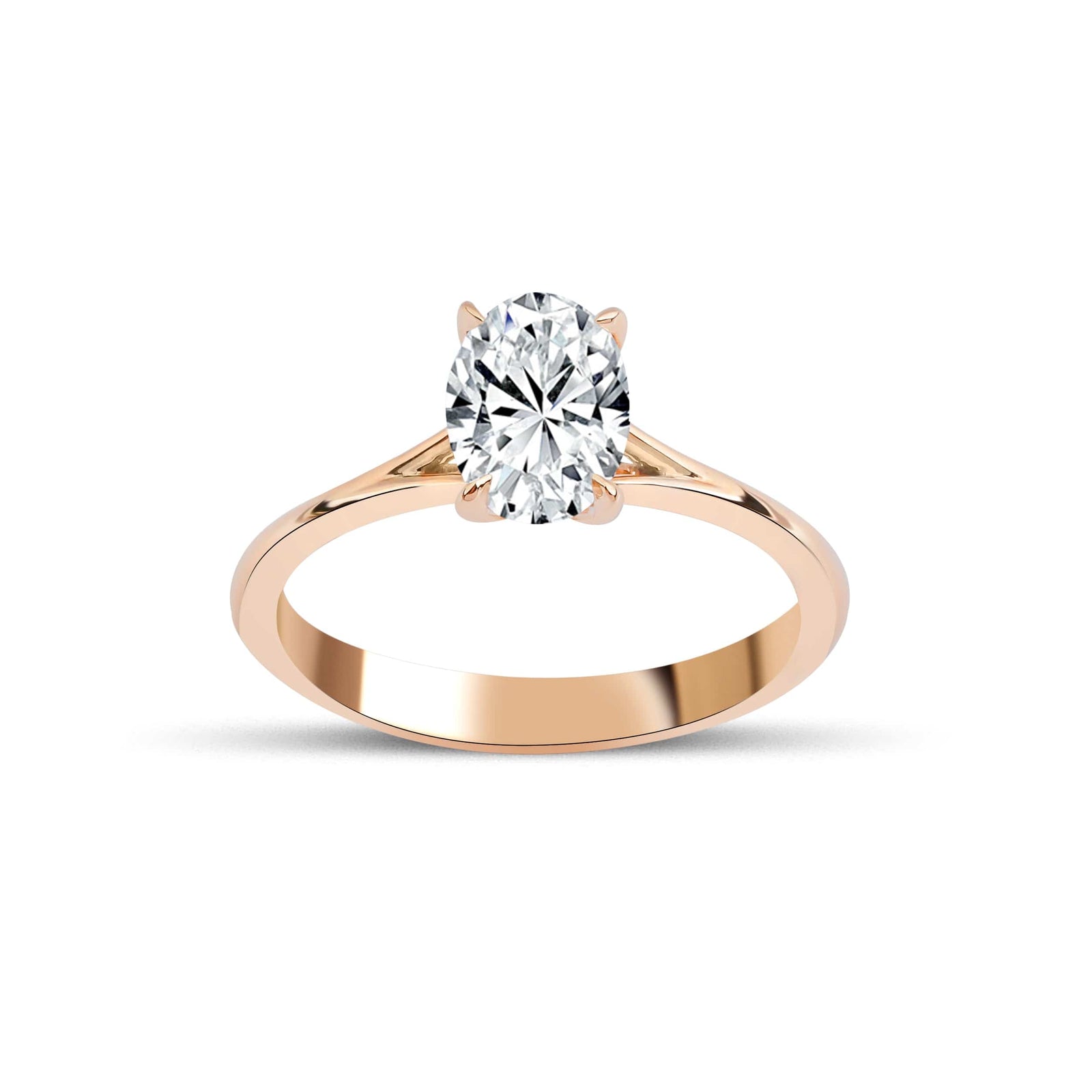 1.00 Karat Oval Kesim HRD Sertifikalı Pırlanta Tektaş Yüzük - RNF0348 | Ronaff Pırlanta | Tektaş Yüzük, Pırlanta Yüzük, Kolye, Küpe