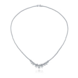 1.00 Karat Pırlanta Gerdanlık - RNF0326 | Ronaff Pırlanta | Tektaş Yüzük, Pırlanta Yüzük, Kolye, Küpe
