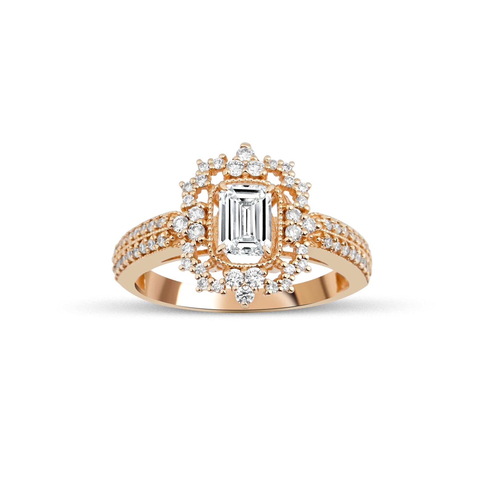 1.04 Karat Queen GIA/HRD Sertifikalı Pırlanta Yüzük - RNF0332 | Ronaff Pırlanta | Tektaş Yüzük, Pırlanta Yüzük, Kolye, Küpe