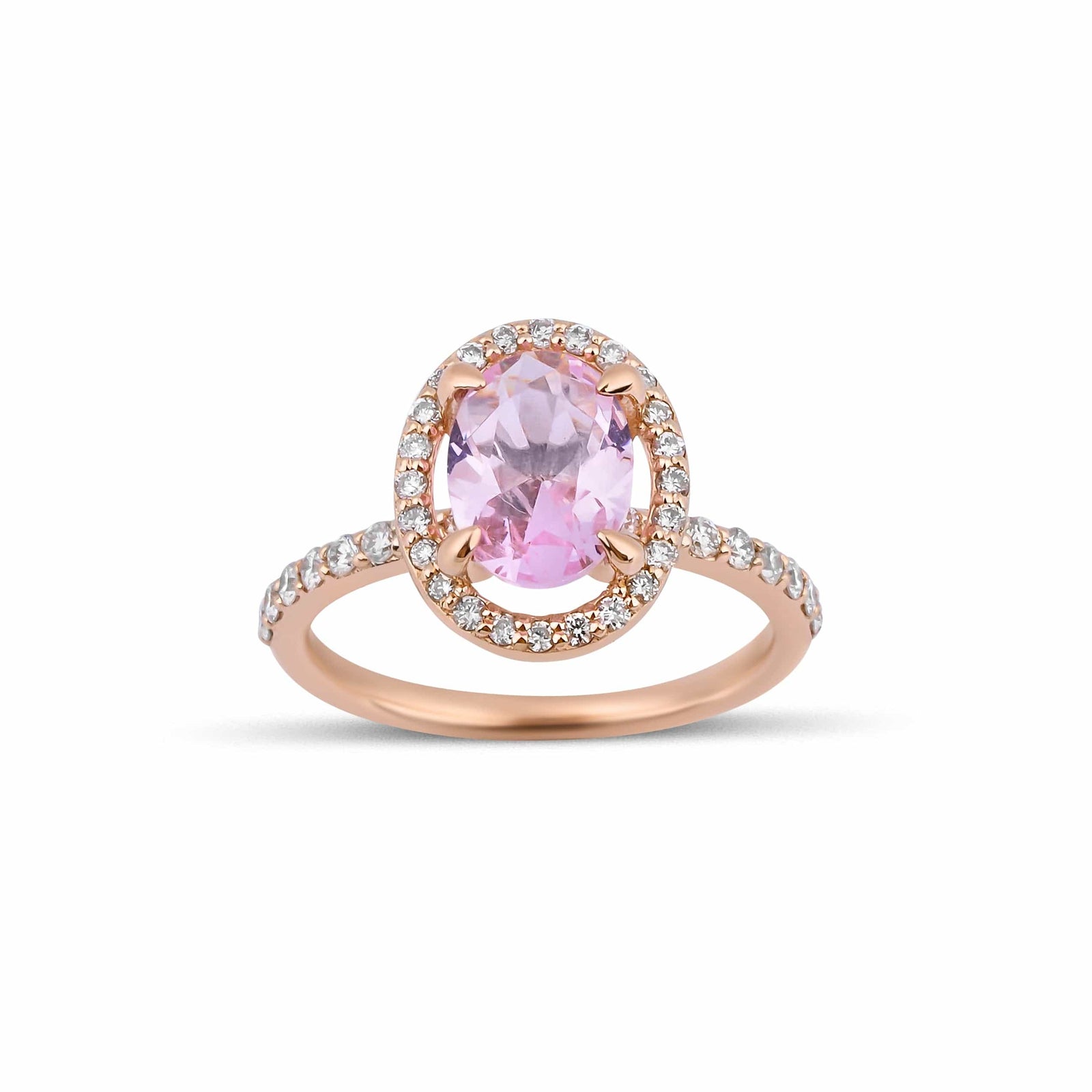 1.90 Karat Morganit Pırlantalı Yüzük - RNF0644 | Ronaff Pırlanta | Tektaş Yüzük, Pırlanta Yüzük, Kolye, Küpe