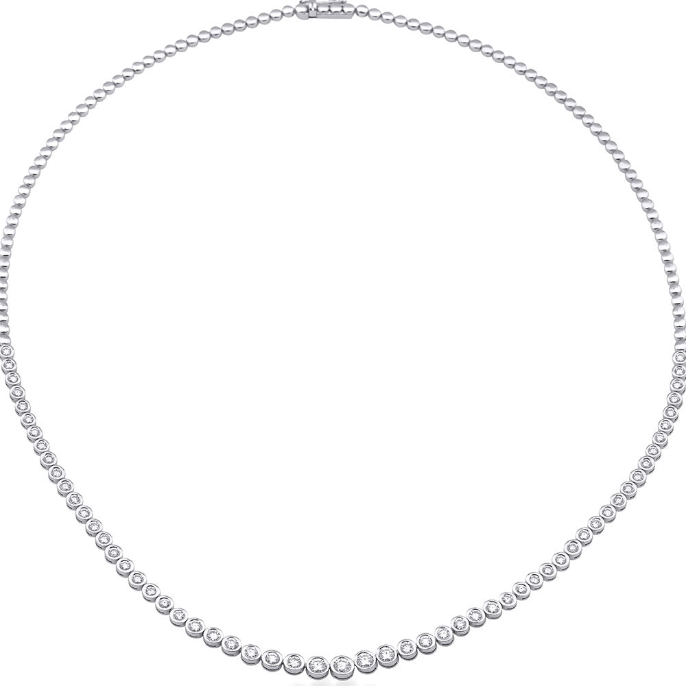 2.80 ct Pırlanta Suyolu Gerdanlık - RNF0710 | Ronaff Pırlanta | Tektaş Yüzük, Pırlanta Yüzük, Kolye, Küpe