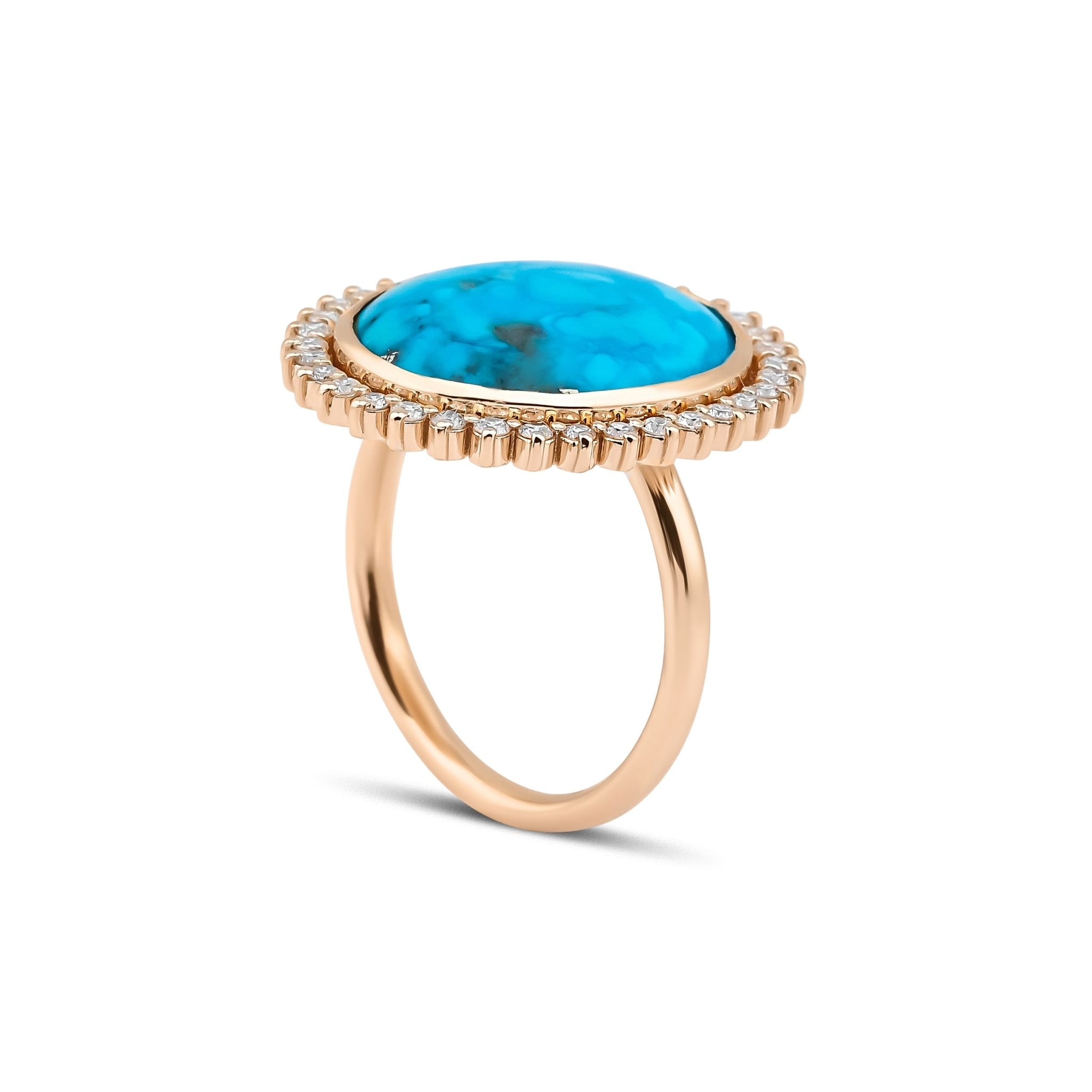 8.75 Karat Opal & Pırlantalı Özel Tasarım Yüzük ( Ocean Ring ) - RNF0706 | Ronaff Pırlanta | Tektaş Yüzük, Pırlanta Yüzük, Kolye, Küpe