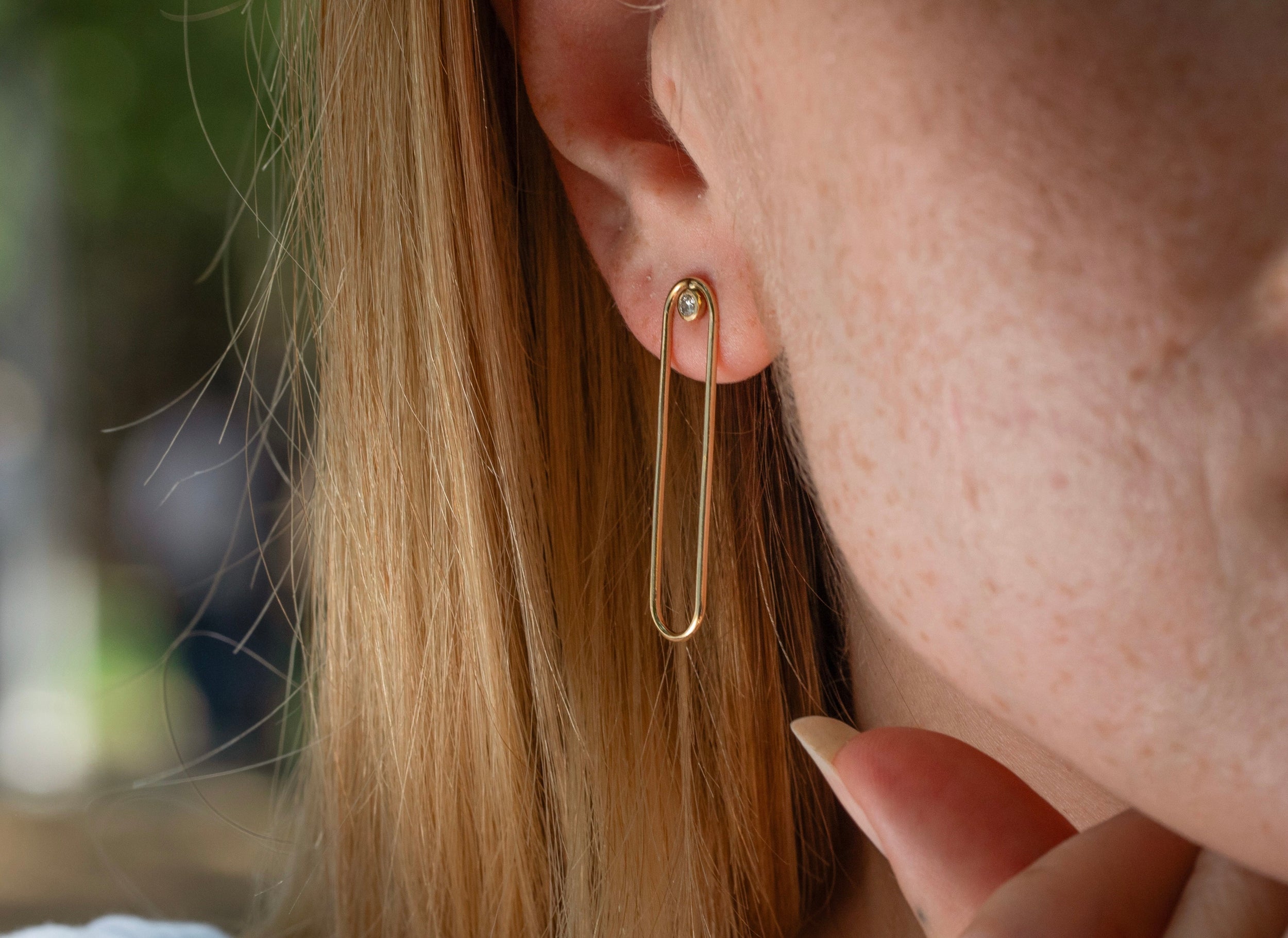 0.04 Karat Pırlantalı Küpe - RNF0825 | Ronaff Pırlanta | Tektaş Yüzük, Pırlanta Yüzük, Kolye, Küpe