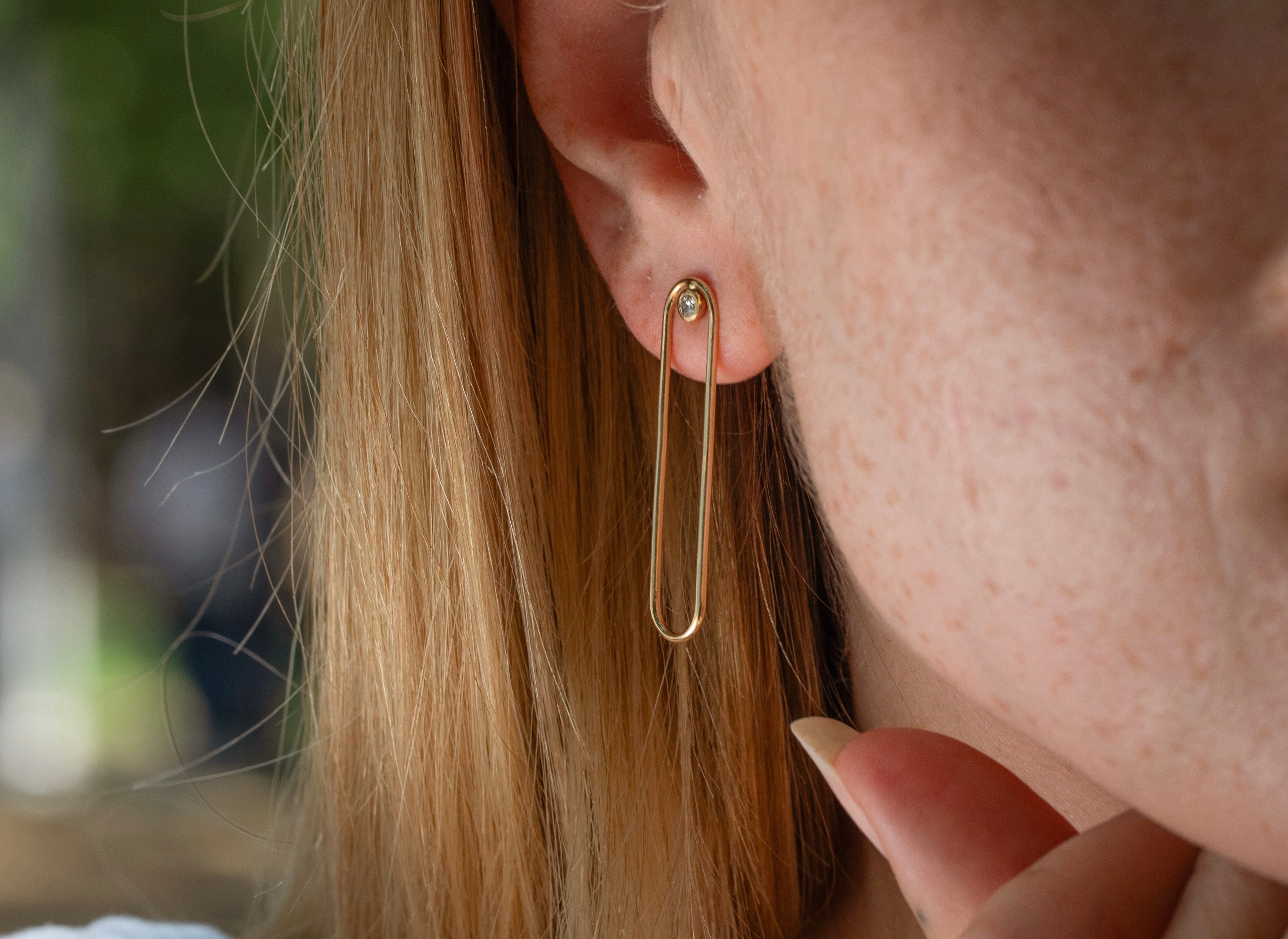 0.04 Karat Pırlantalı Küpe - RNF0825 | Ronaff Pırlanta | Tektaş Yüzük, Pırlanta Yüzük, Kolye, Küpe