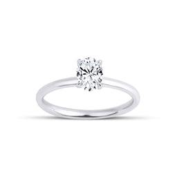 0.60 Karat Oval Kesim Tektaş Pırlanta Yüzük - RNF0897 | Ronaff Pırlanta | Tektaş Yüzük, Pırlanta Yüzük, Kolye, Küpe