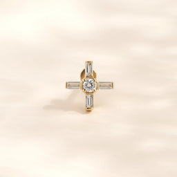 Pırlantalı Piercing - RNF1309 | Ronaff Pırlanta | Tektaş Yüzük, Pırlanta Yüzük, Kolye, Küpe
