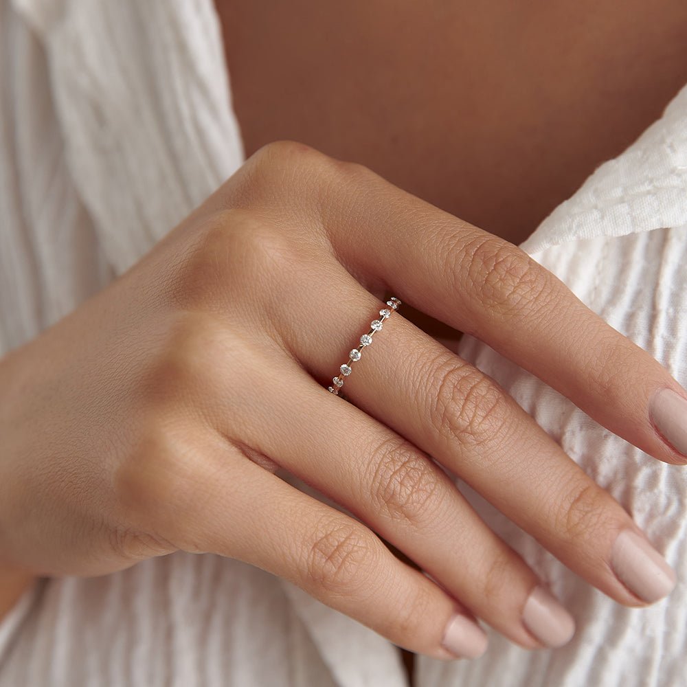 0.28 Karat Rose Altın Pırlantalı Vintage Tamtur Yüzük - RNF0015 | Ronaff Pırlanta | Tektaş Yüzük, Pırlanta Yüzük, Kolye, Küpe
