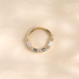 Pırlantalı Piercing - RNF1318 | Ronaff Pırlanta | Tektaş Yüzük, Pırlanta Yüzük, Kolye, Küpe