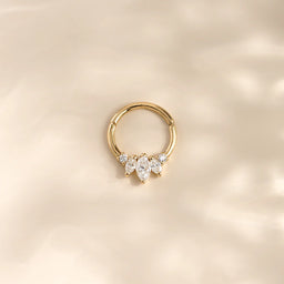 Pırlantalı Piercing - RNF1288 | Ronaff Pırlanta | Tektaş Yüzük, Pırlanta Yüzük, Kolye, Küpe