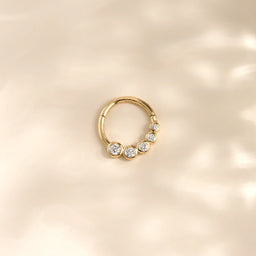Pırlantalı Piercing - RNF1285 | Ronaff Pırlanta | Tektaş Yüzük, Pırlanta Yüzük, Kolye, Küpe