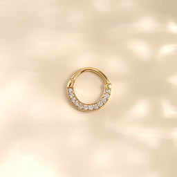 Pırlantalı Piercing - RNF1282 | Ronaff Pırlanta | Tektaş Yüzük, Pırlanta Yüzük, Kolye, Küpe