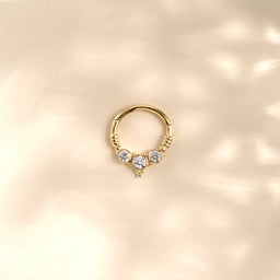 Pırlantalı Piercing - RNF1295 | Ronaff Pırlanta | Tektaş Yüzük, Pırlanta Yüzük, Kolye, Küpe