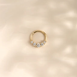 Pırlantalı Piercing - RNF1296 | Ronaff Pırlanta | Tektaş Yüzük, Pırlanta Yüzük, Kolye, Küpe