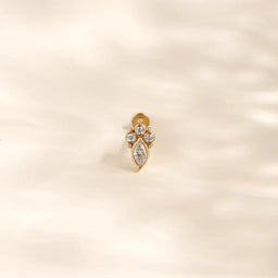 Pırlantalı Piercing - RNF1301 | Ronaff Pırlanta | Tektaş Yüzük, Pırlanta Yüzük, Kolye, Küpe